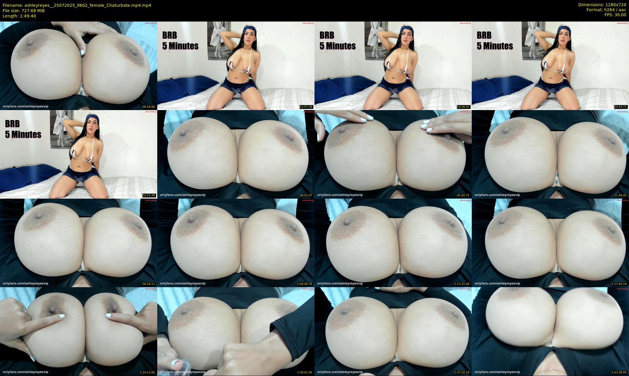 ashleyreyes_ — 110 minute Chaturbate female cam show recording, 720p, Jul 25, 2025