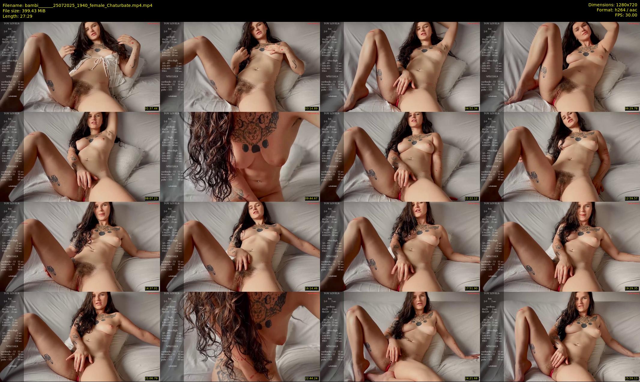 bambi______ — 28 minute Chaturbate female cam show recording, 720p, Jul 25, 2025