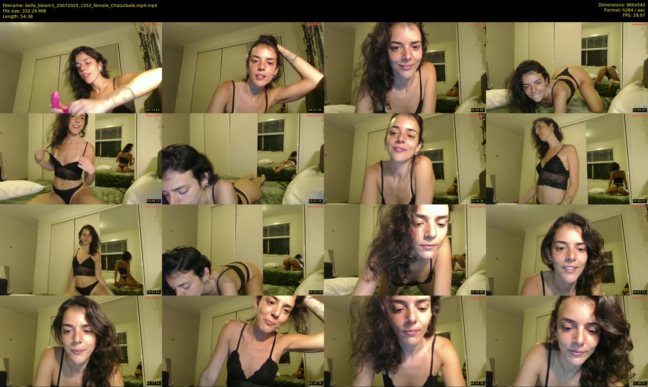 bella_bloom1 — 55 minute Chaturbate female cam show recording, 480p, Jul 25, 2025