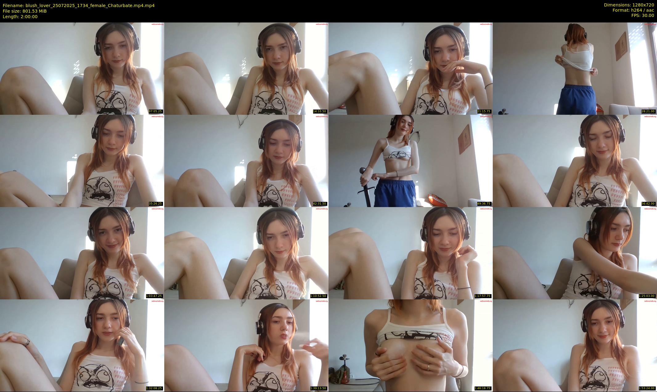 blush_lover — 120 minute Chaturbate female cam show recording, 720p, Jul 25, 2025