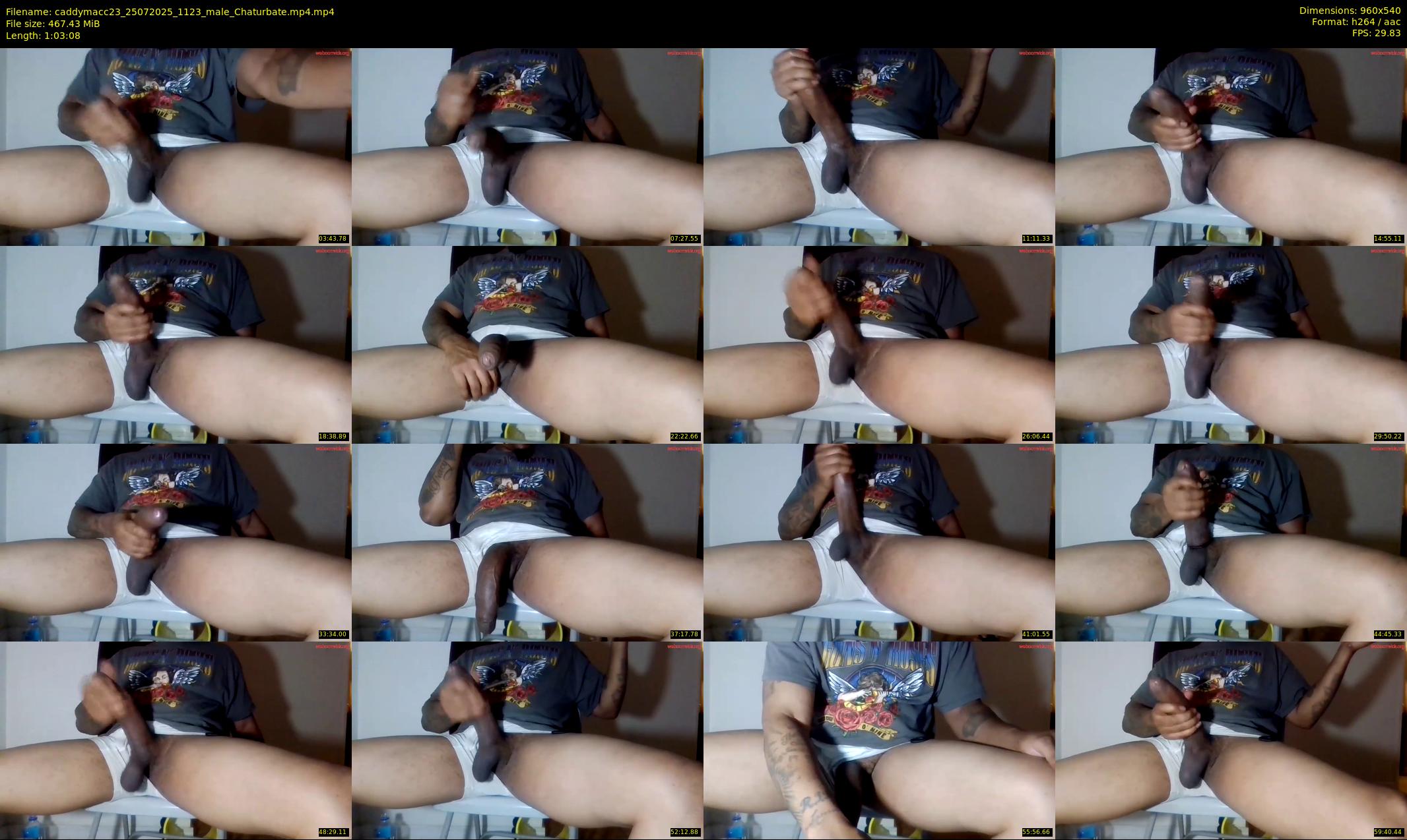 caddymacc23 — 64 minute Chaturbate male cam show recording, 480p, Jul 25, 2025