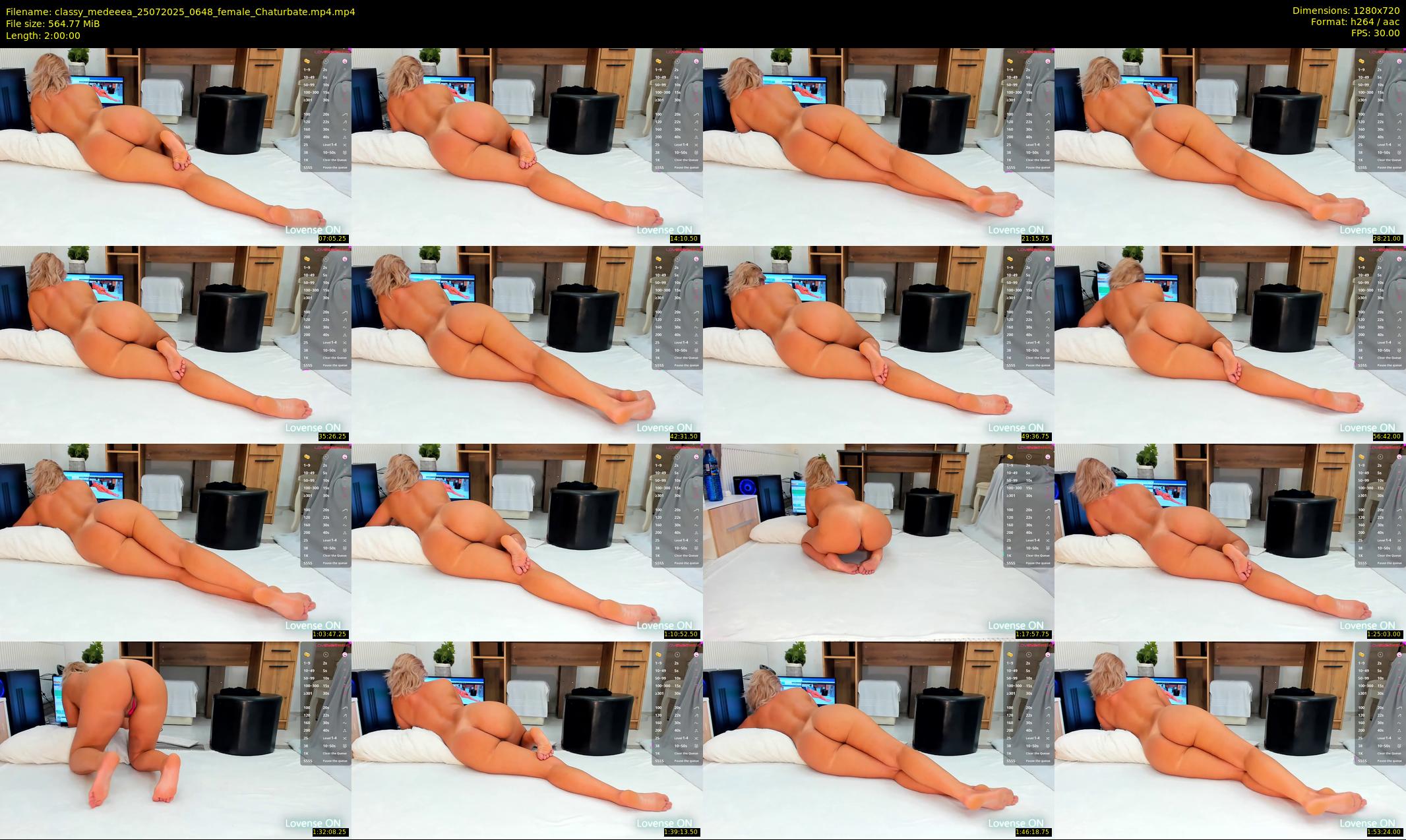 classy_medeeea — 120 minute Chaturbate female cam show recording, 720p, Jul 25, 2025