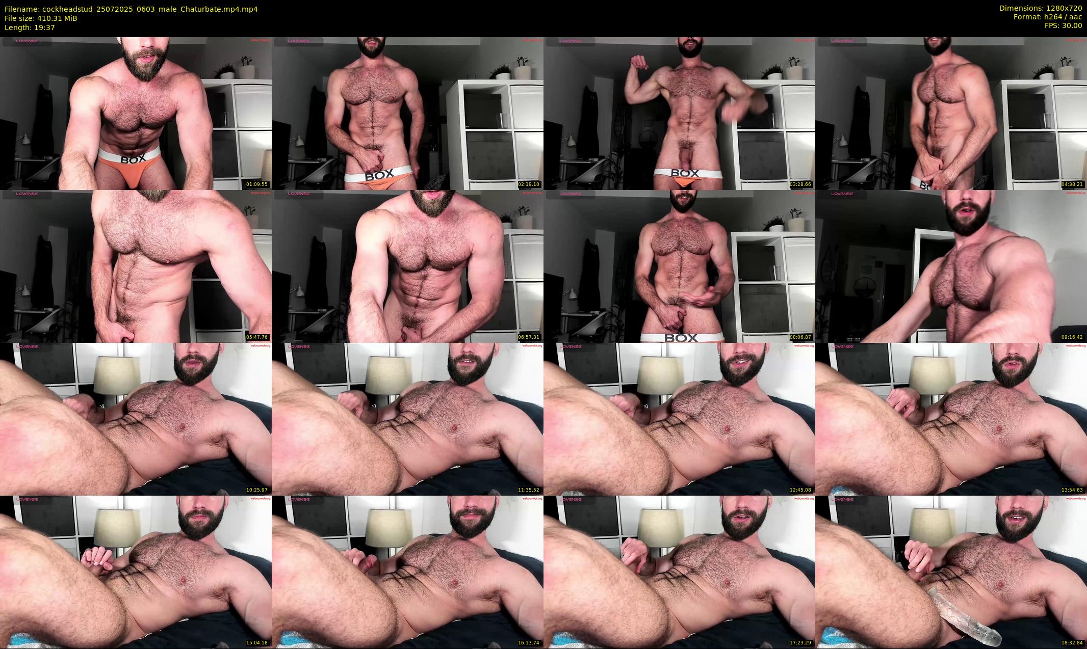 cockheadstud — 20 minute Chaturbate male cam show recording, 720p, Jul 25, 2025