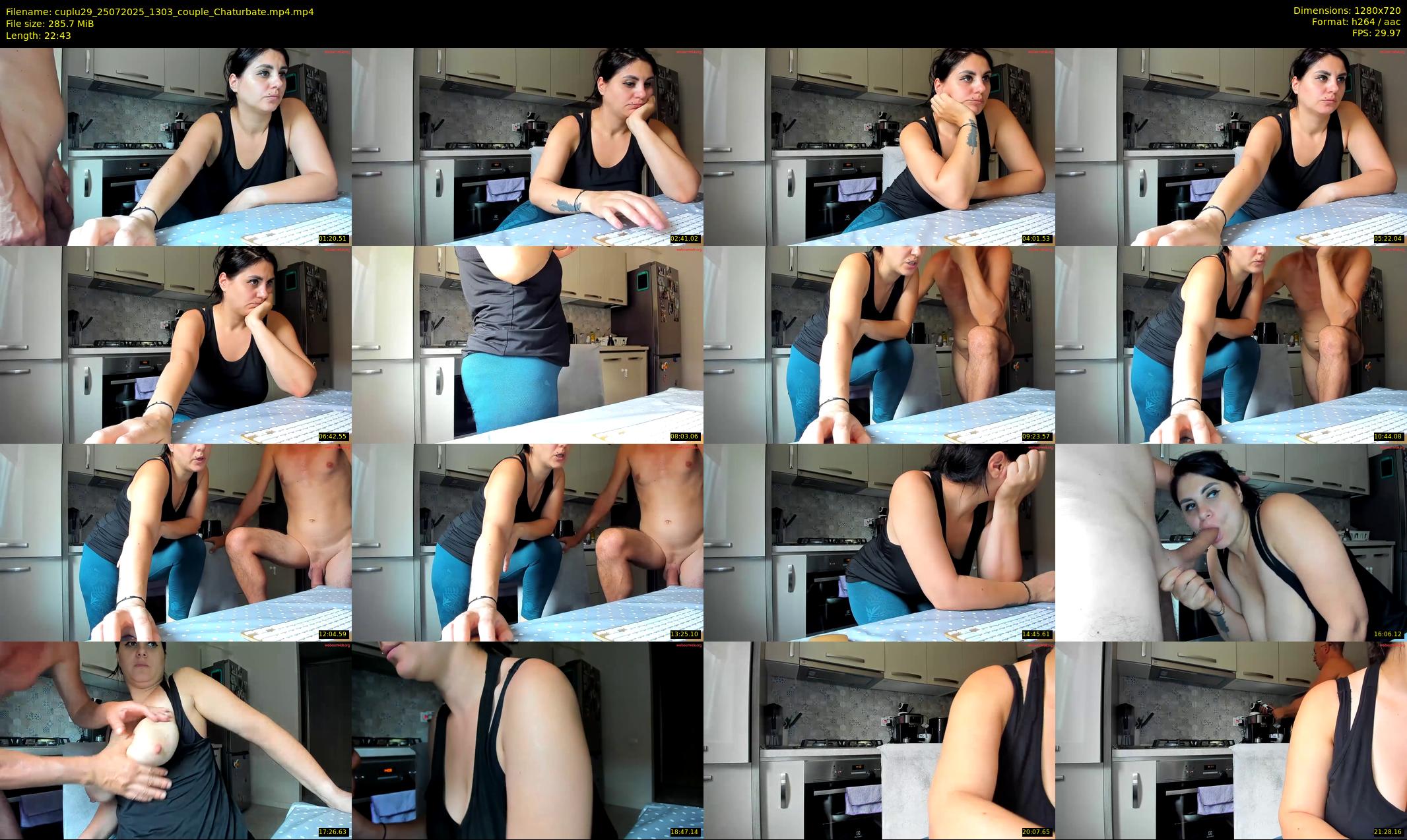 cuplu29 — 23 minute Chaturbate couple cam show recording, 720p, Jul 25, 2025