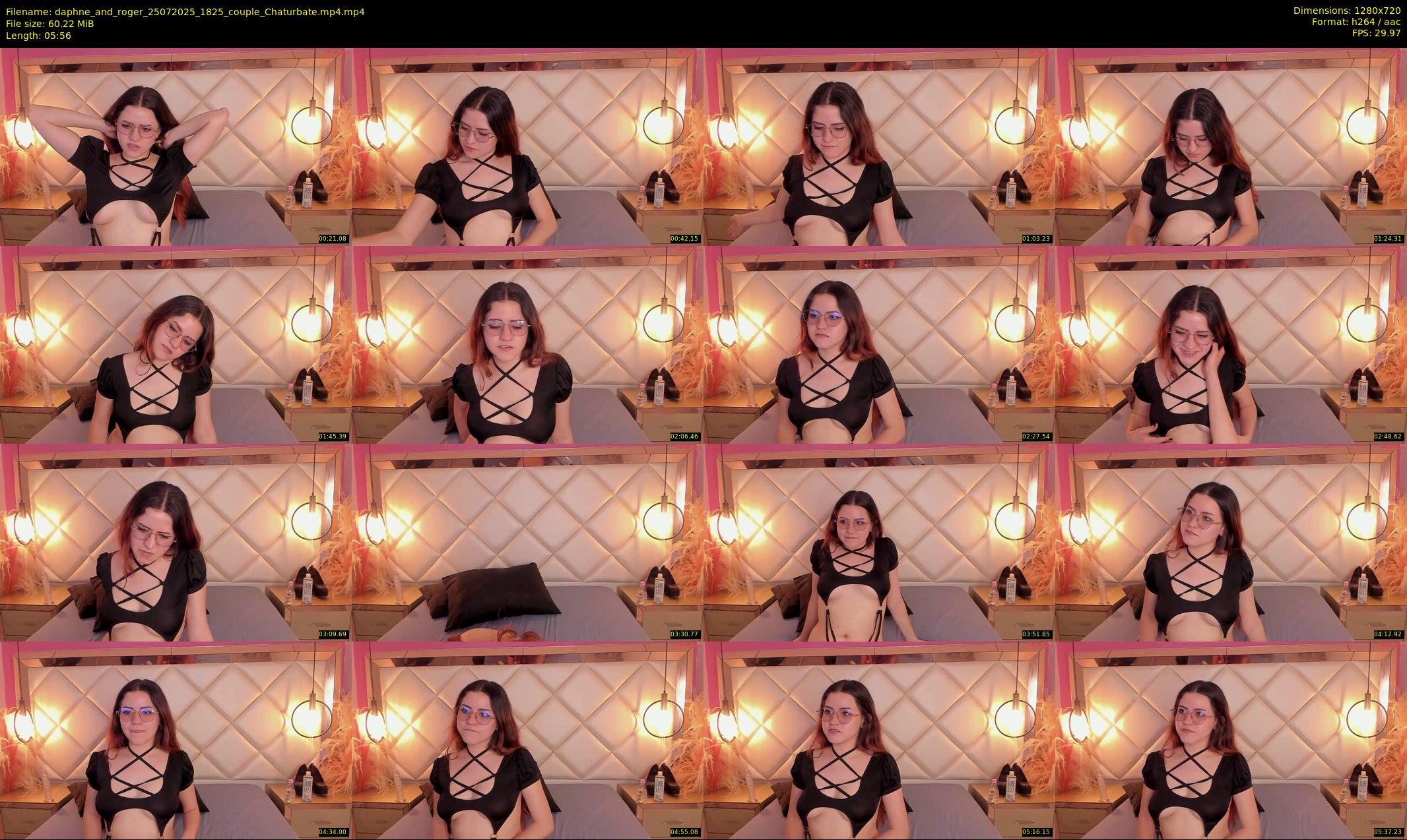 daphne_and_roger — 6 minute Chaturbate couple cam show recording, 720p, Jul 25, 2025