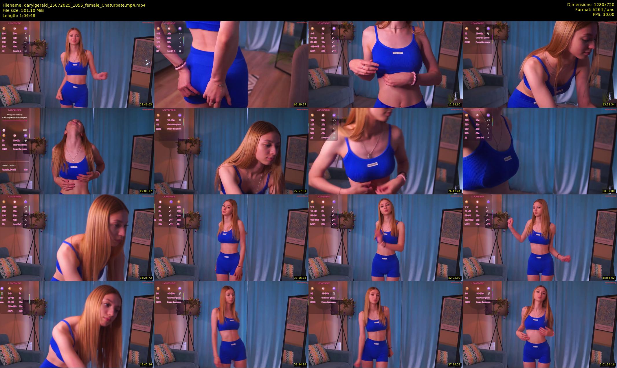 darylgerald — 65 minute Chaturbate female cam show recording, 720p, Jul 25, 2025