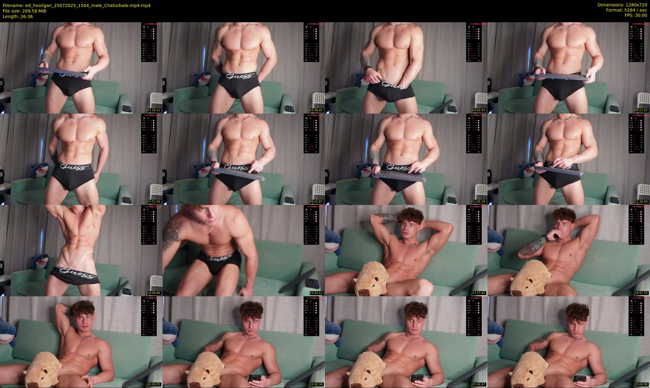 ed_hooligan — 27 minute Chaturbate male cam show recording, 720p, Jul 25, 2025