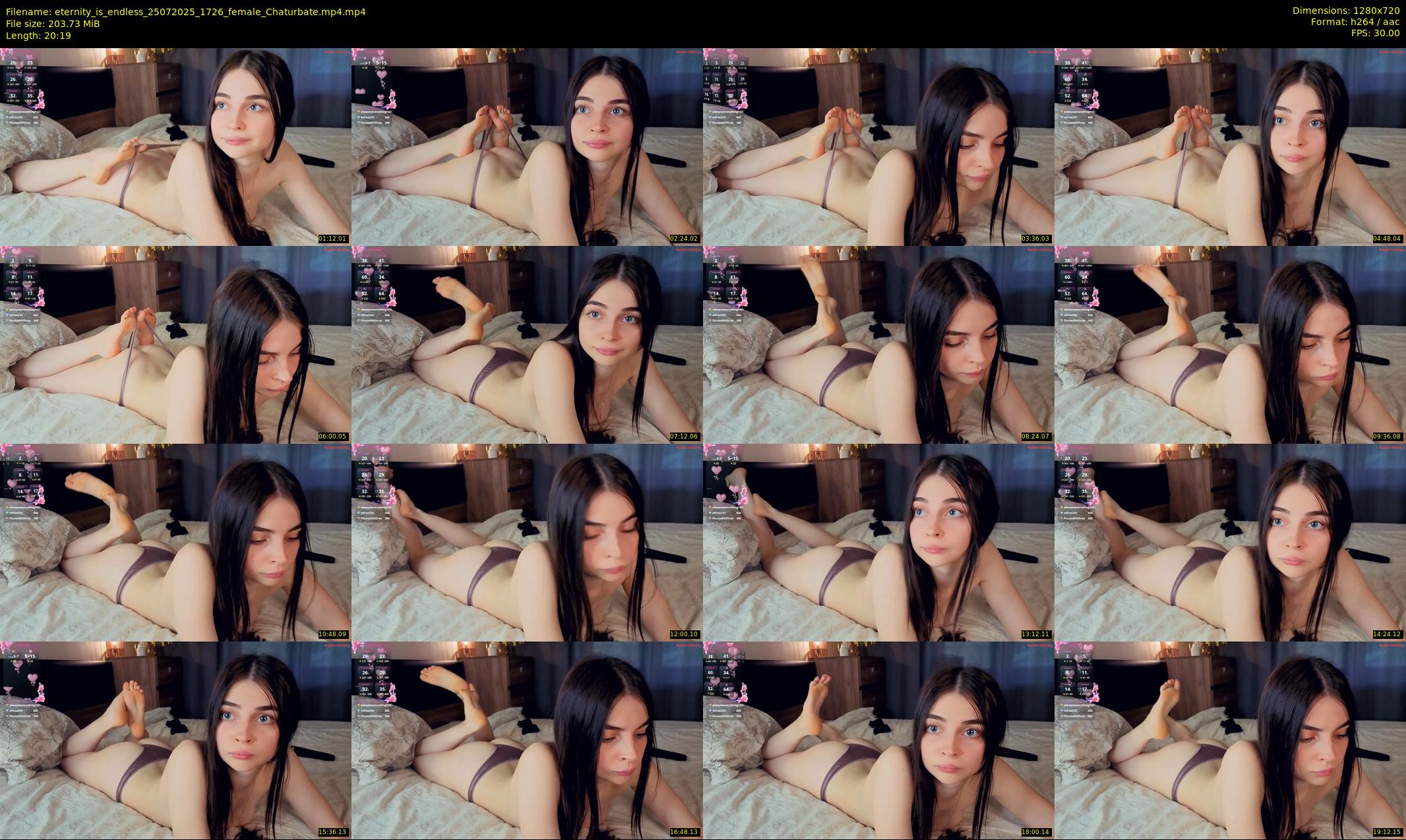 eternity_is_endless — 21 minute Chaturbate female cam show recording, 720p, Jul 25, 2025