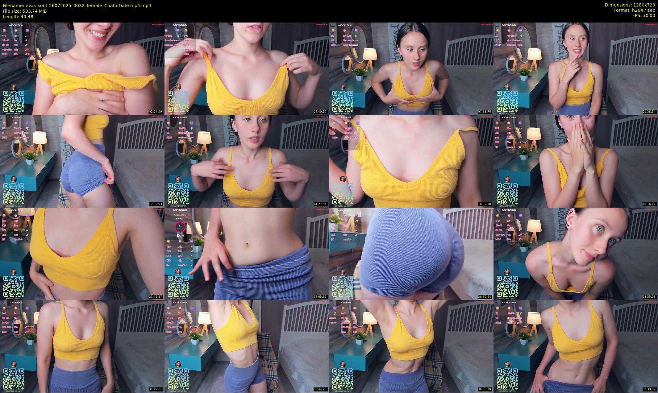 evas_soul — 41 minute Chaturbate female cam show recording, 720p, Jul 26, 2025