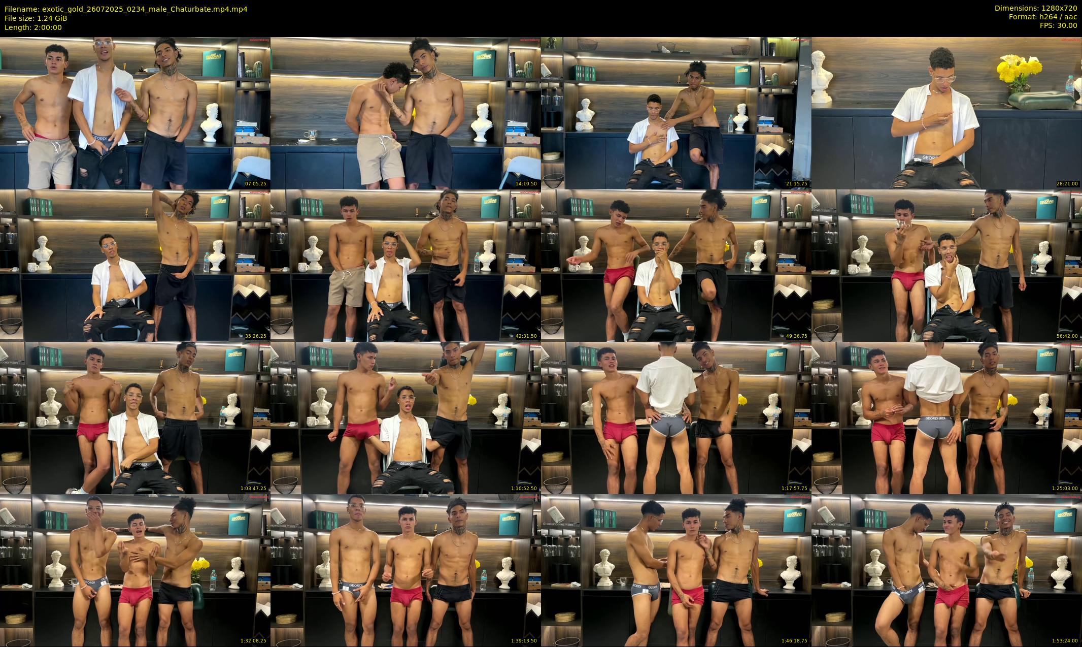 exotic_gold — 120 minute Chaturbate male cam show recording, 720p, Jul 26, 2025