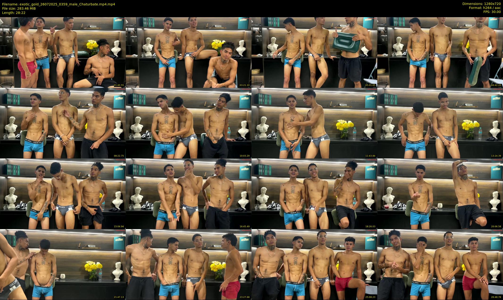 exotic_gold — 29 minute Chaturbate male cam show recording, 720p, Jul 26, 2025