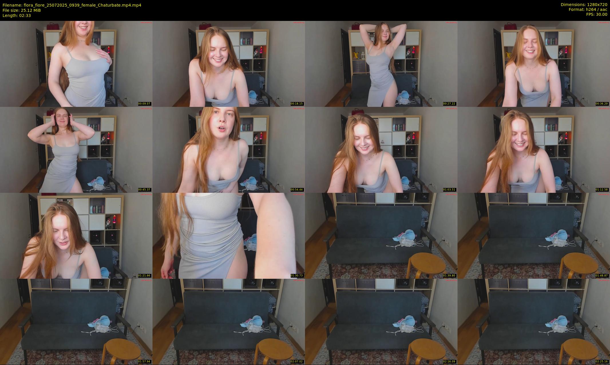 flora_fiore — 3 minute Chaturbate female cam show recording, 720p, Jul 25, 2025