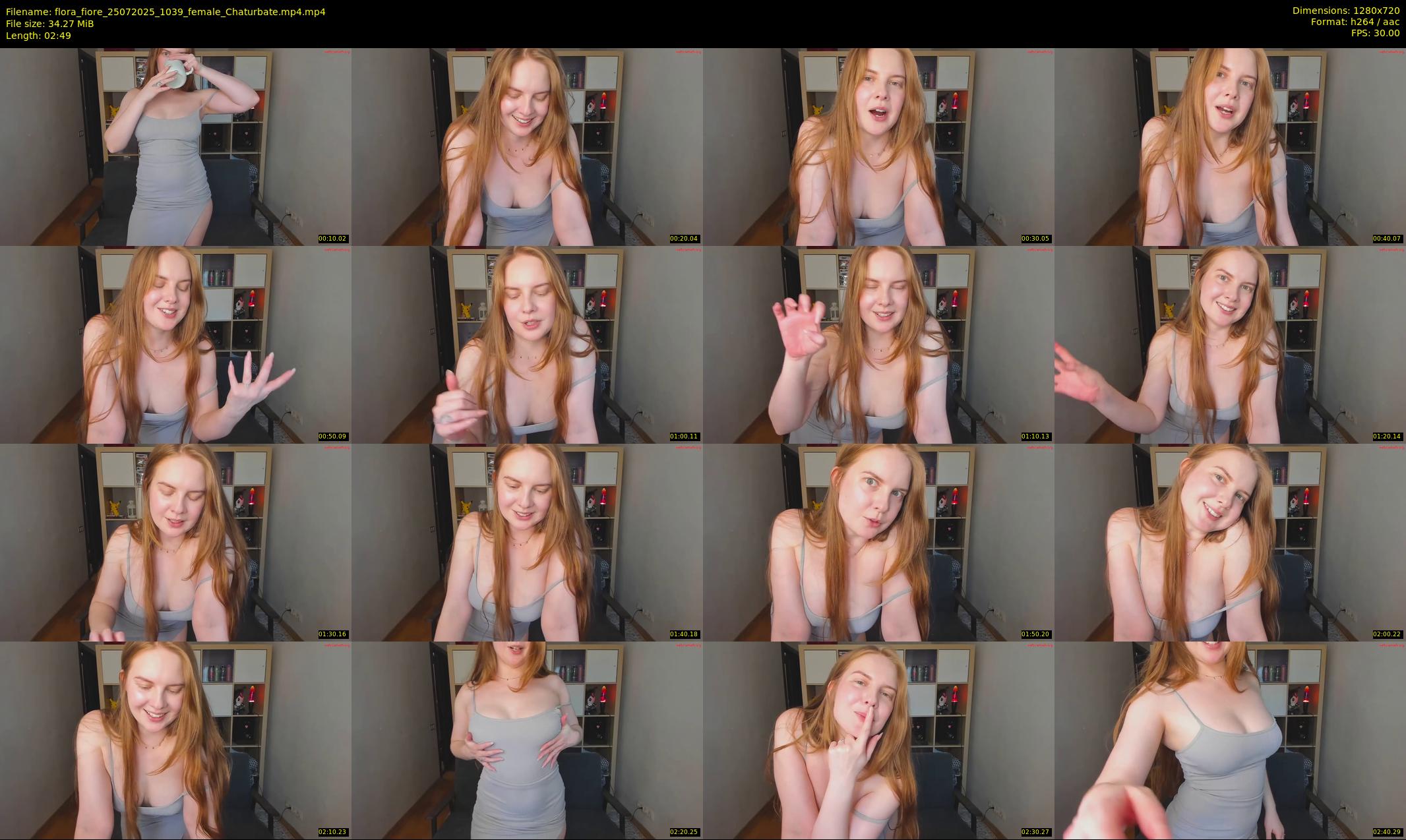 flora_fiore — 3 minute Chaturbate female cam show recording, 720p, Jul 25, 2025