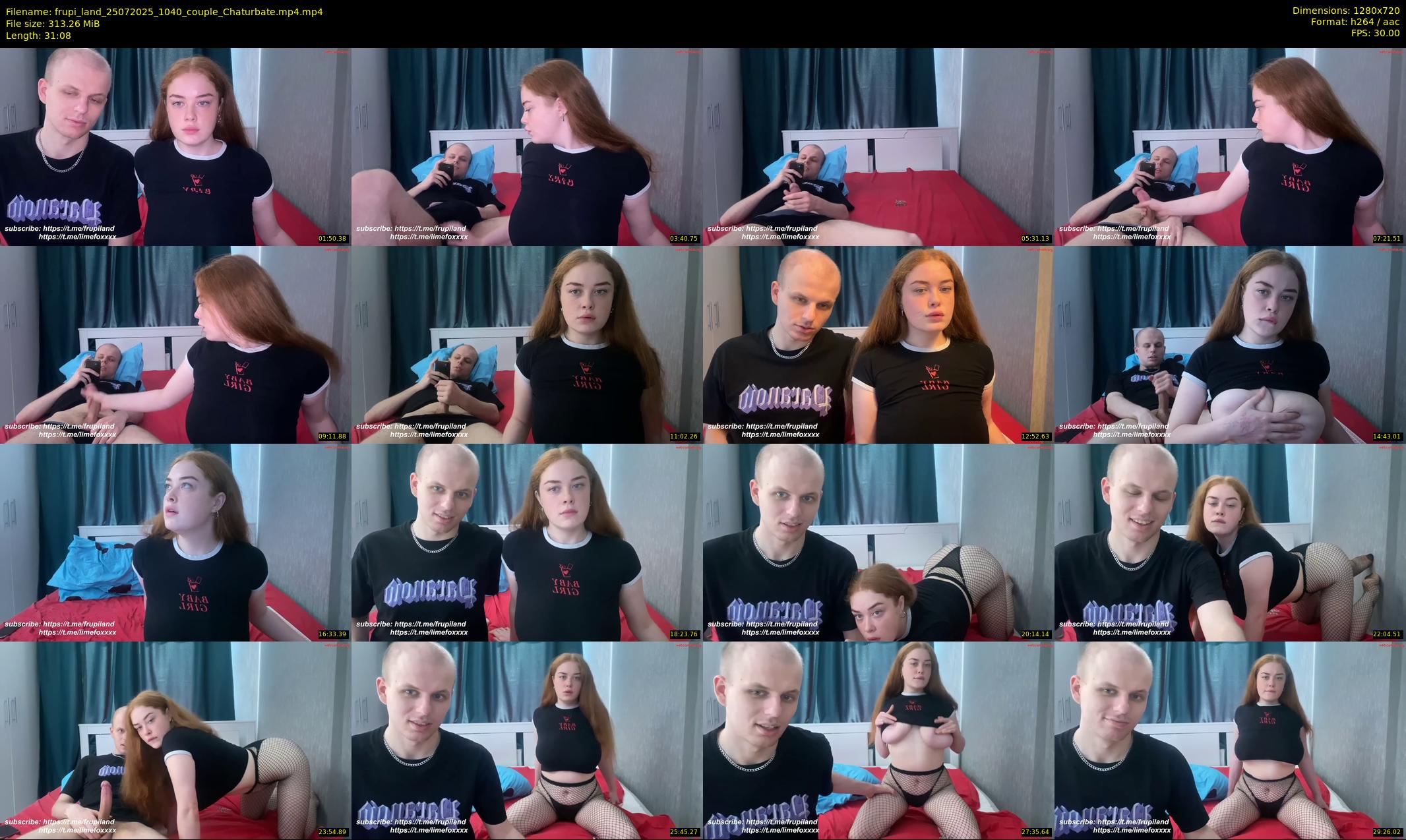 frupi_land — 32 minute Chaturbate couple cam show recording, 720p, Jul 25, 2025