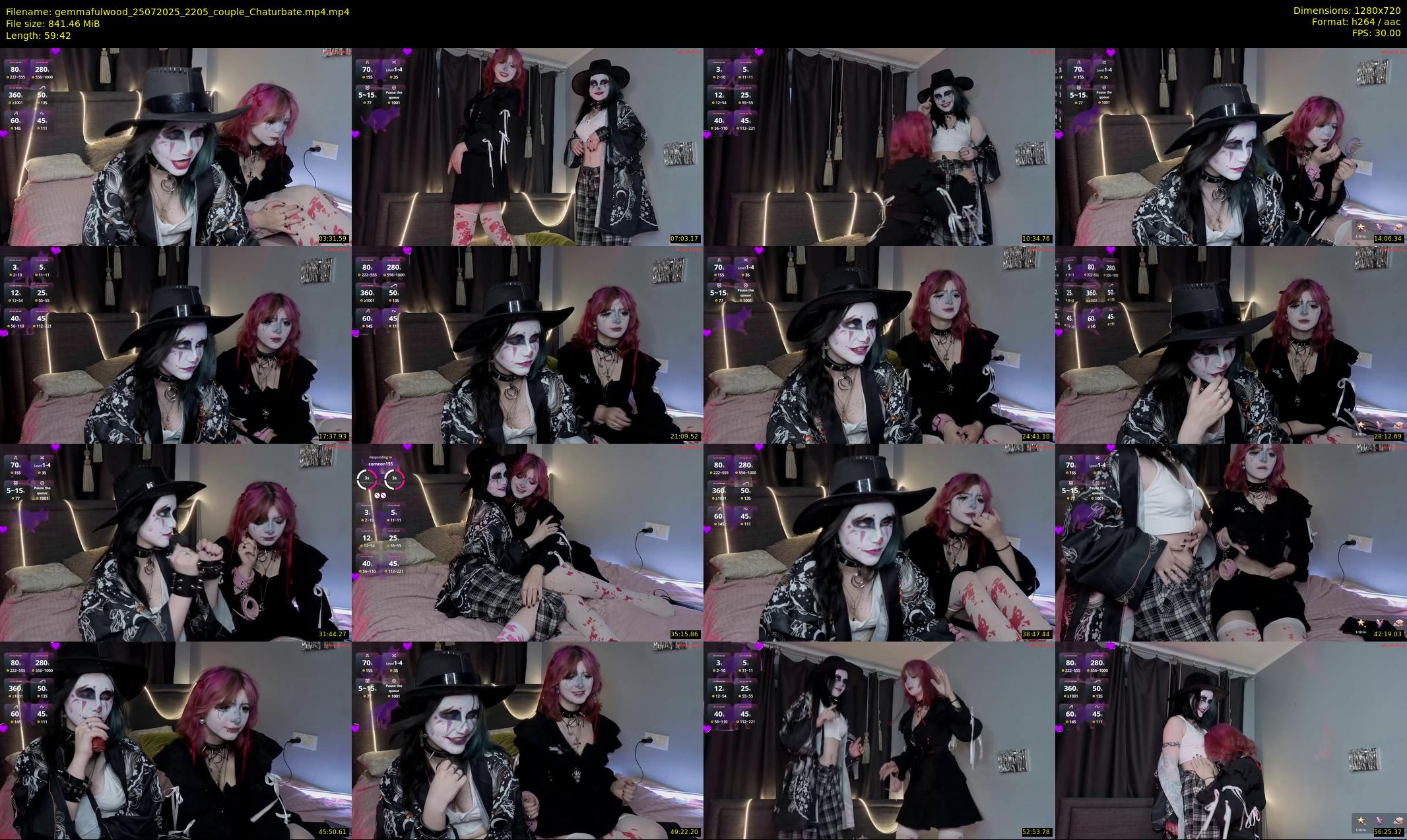 gemmafulwood — 60 minute Chaturbate female cam show recording, 720p, Jul 25, 2025