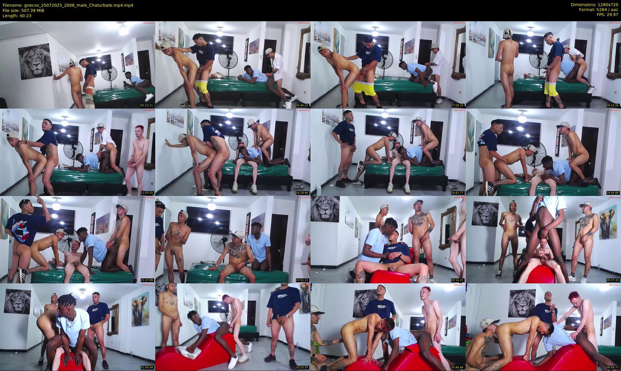 gnecos — 41 minute Chaturbate male cam show recording, 720p, Jul 25, 2025