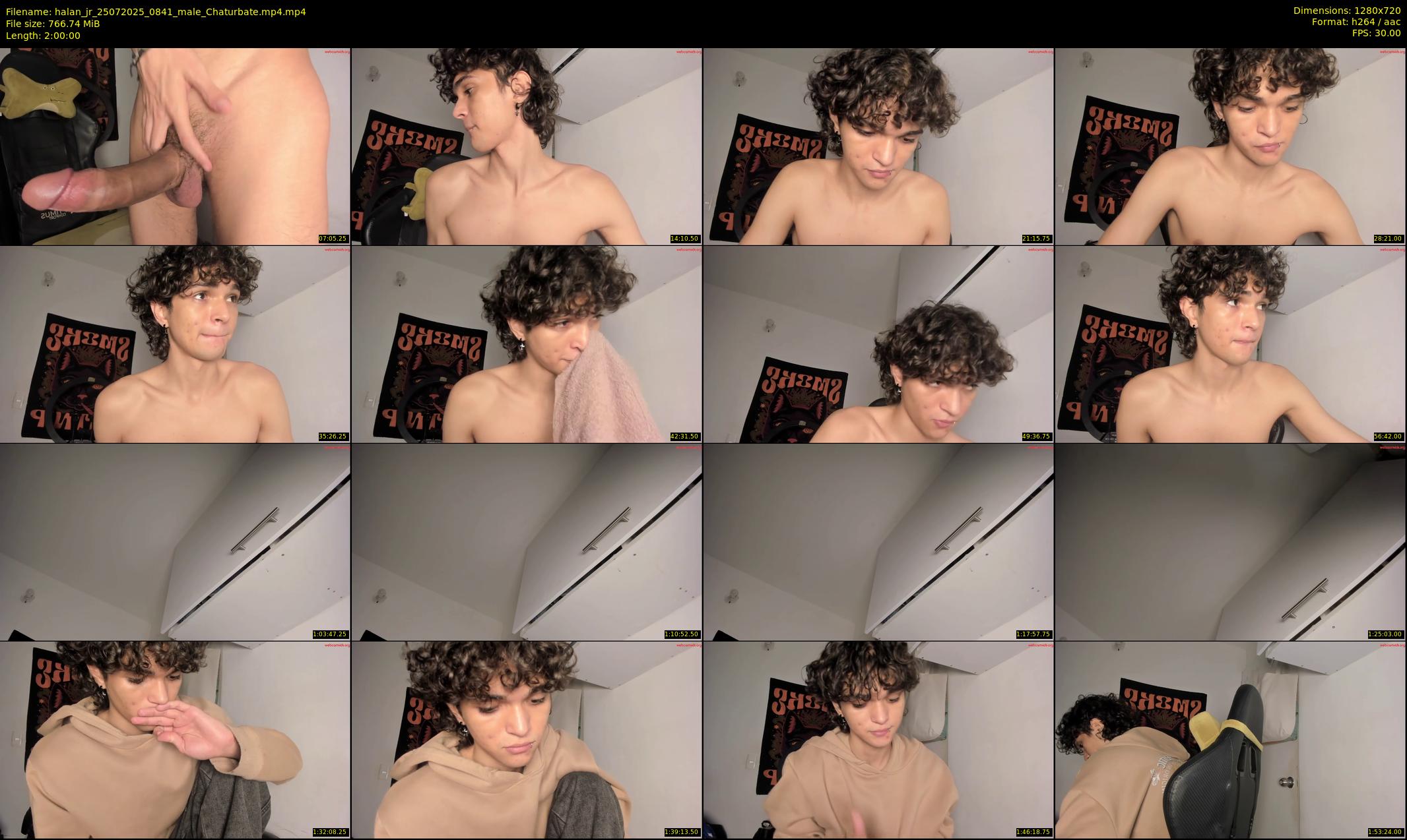 halan_jr — 120 minute Chaturbate male cam show recording, 720p, Jul 25, 2025