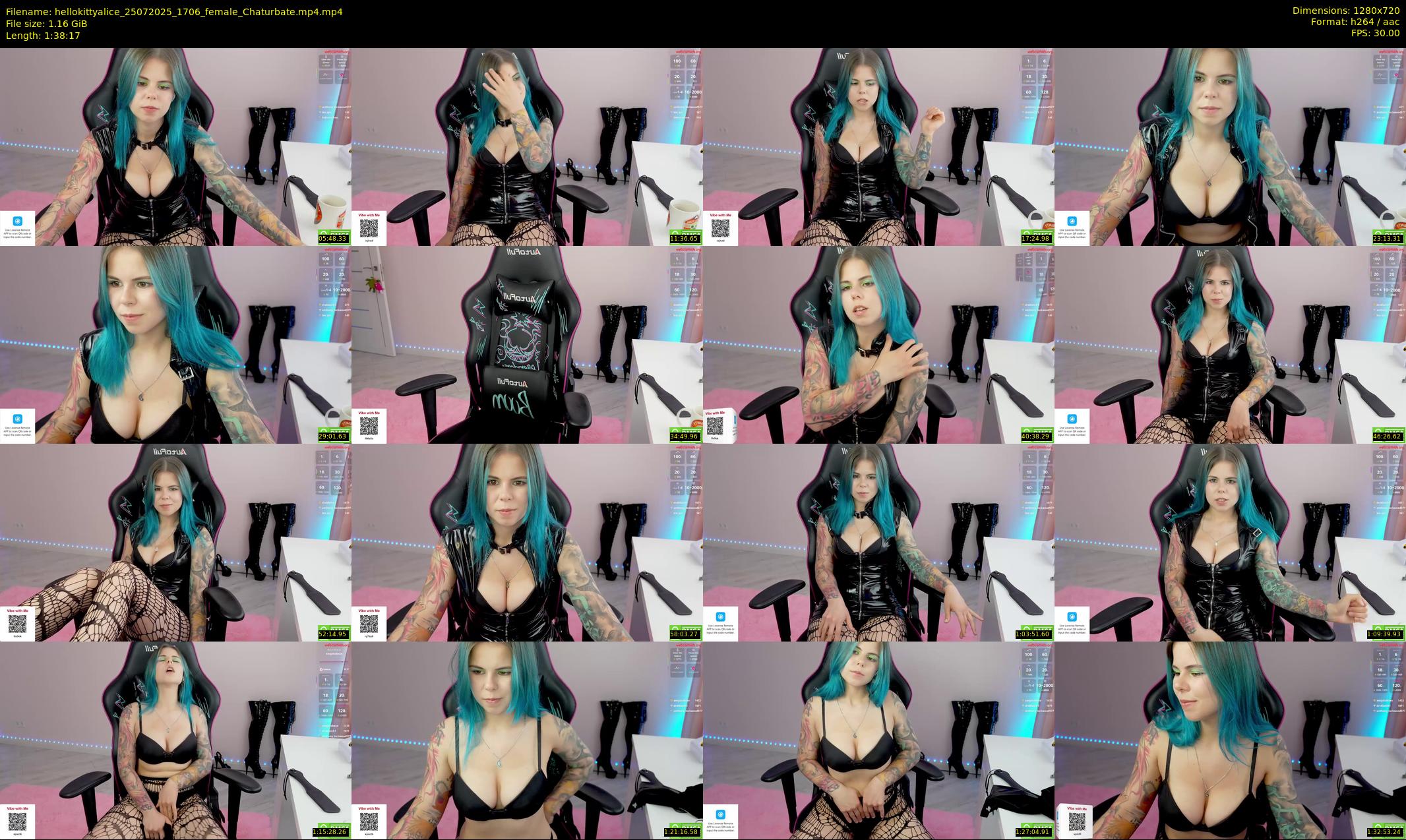 hellokittyalice — 99 minute Chaturbate female cam show recording, 720p, Jul 25, 2025