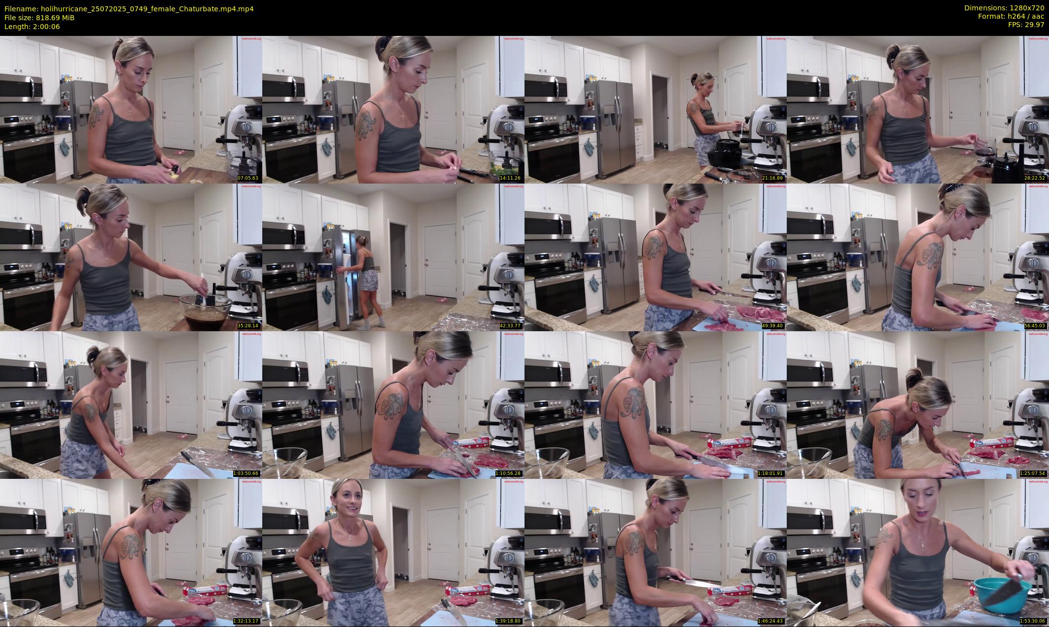 holihurricane — 121 minute Chaturbate female cam show recording, 720p, Jul 25, 2025