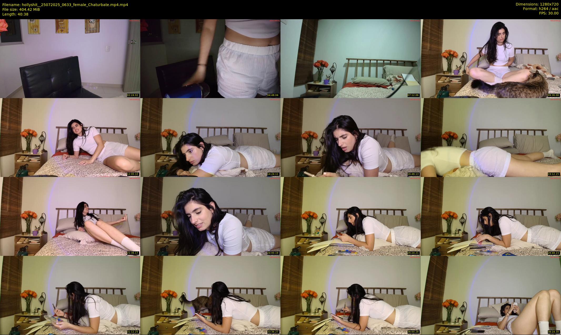 hollyshit_ — 41 minute Chaturbate female cam show recording, 720p, Jul 25, 2025