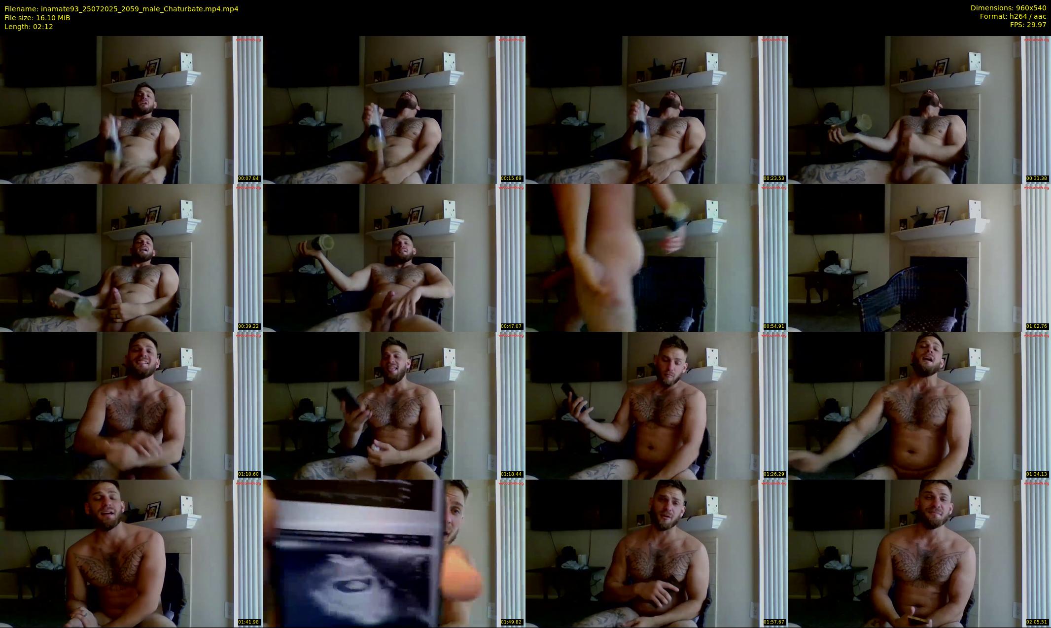 inamate93 — 3 minute Chaturbate male cam show recording, 480p, Jul 25, 2025