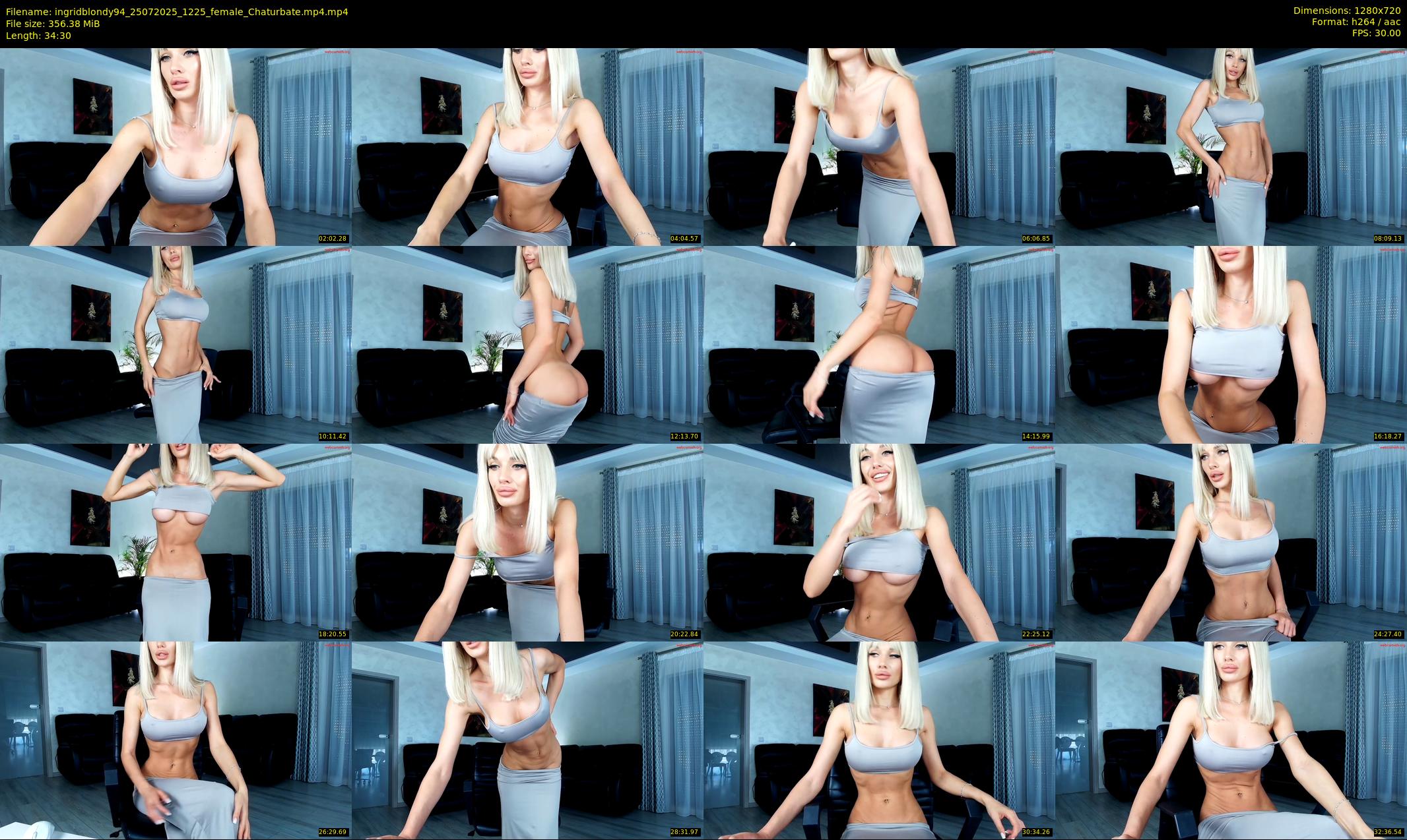ingridblondy94 — 35 minute Chaturbate female cam show recording, 720p, Jul 25, 2025