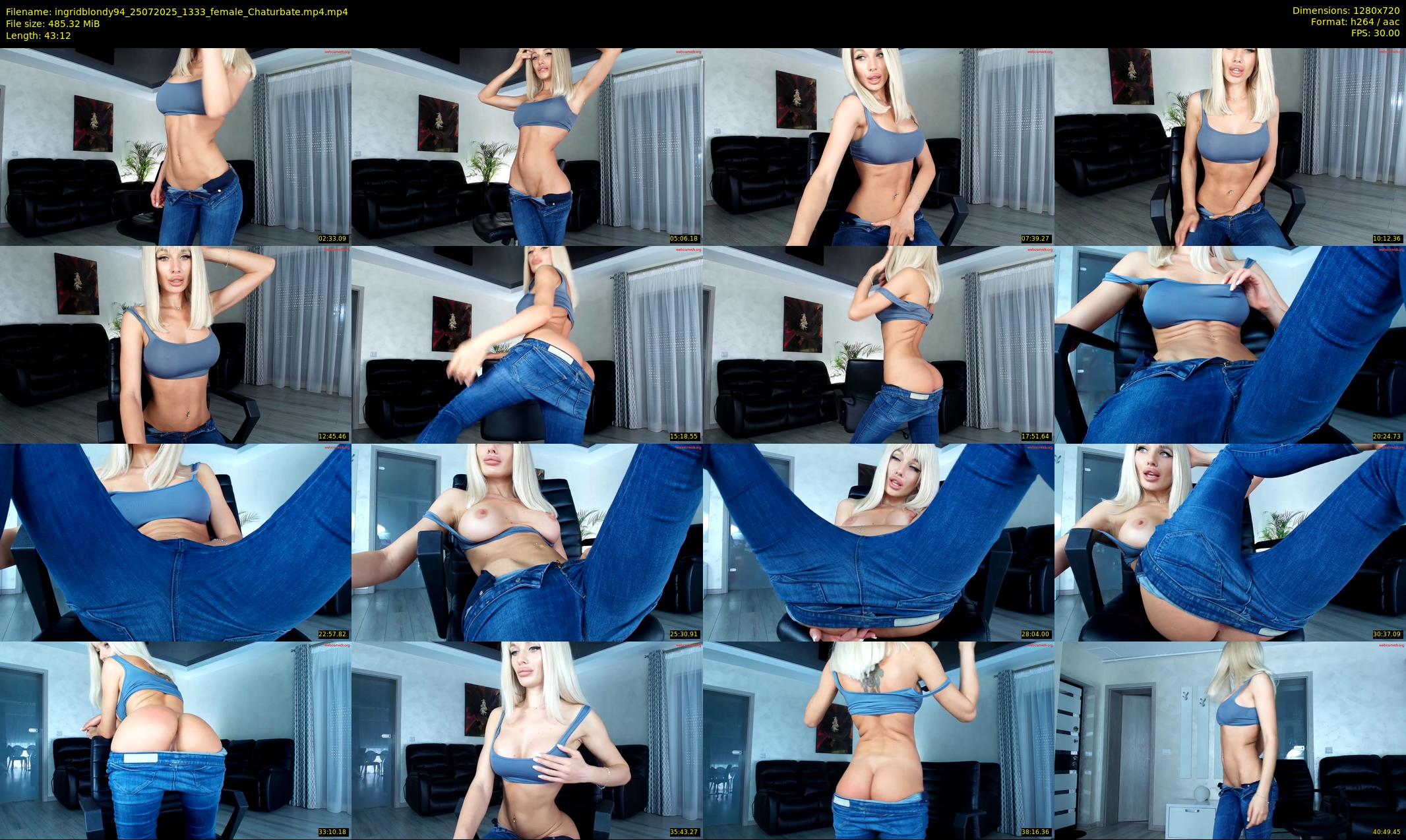 ingridblondy94 — 44 minute Chaturbate female cam show recording, 720p, Jul 25, 2025