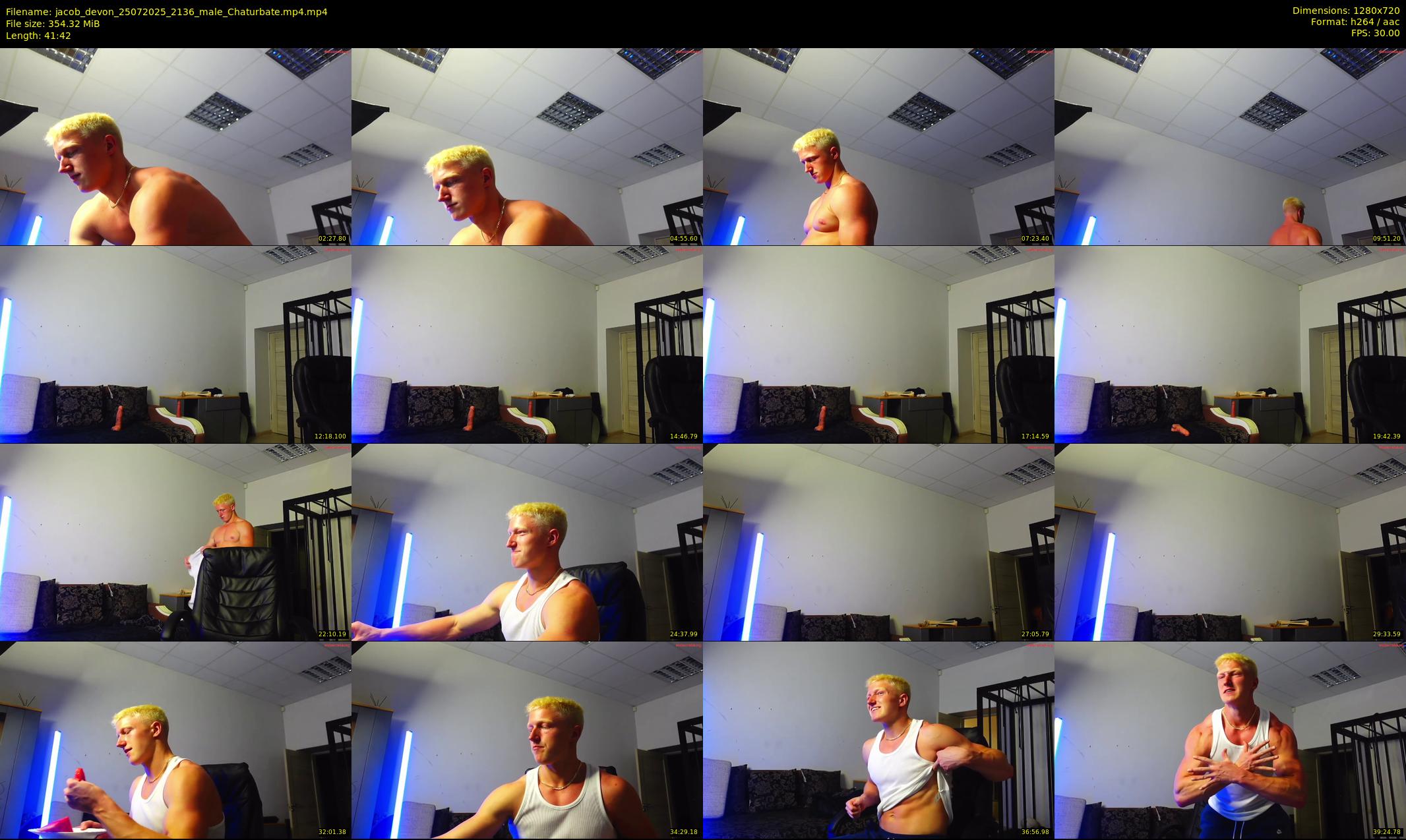 jacob_devon — 42 minute Chaturbate male cam show recording, 720p, Jul 25, 2025
