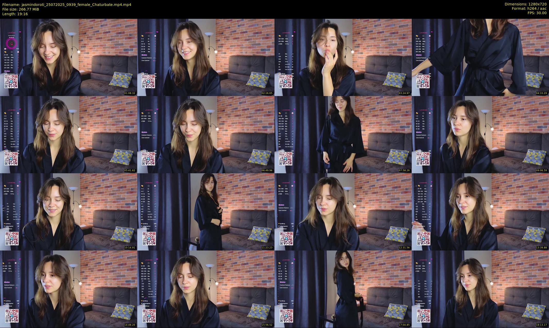 jasmindoroti — 20 minute Chaturbate female cam show recording, 720p, Jul 25, 2025