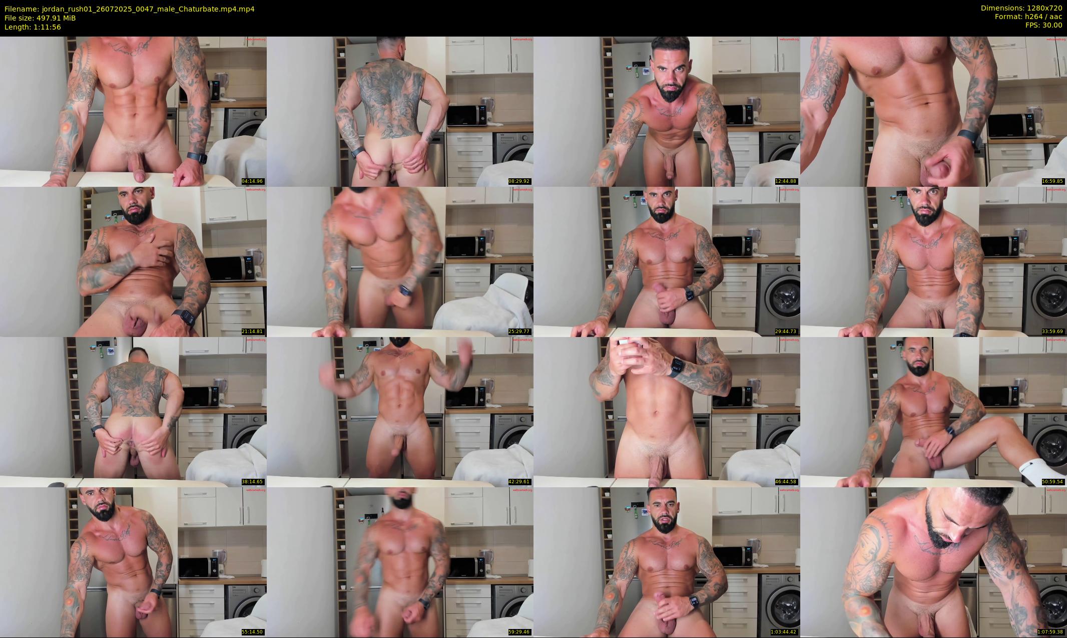 jordan_rush01 — 72 minute Chaturbate male cam show recording, 720p, Jul 26, 2025