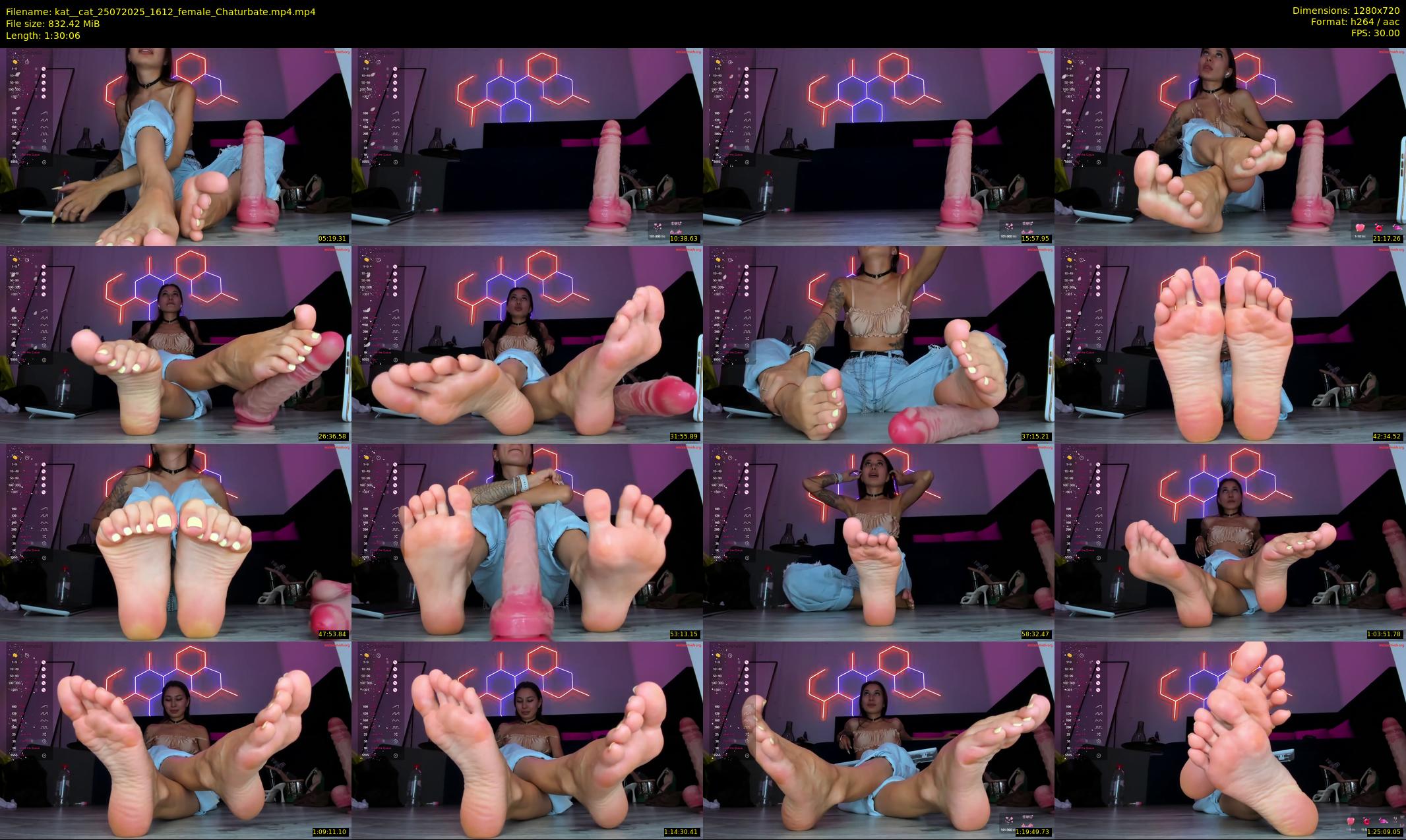 kat__cat — 91 minute Chaturbate female cam show recording, 720p, Jul 25, 2025