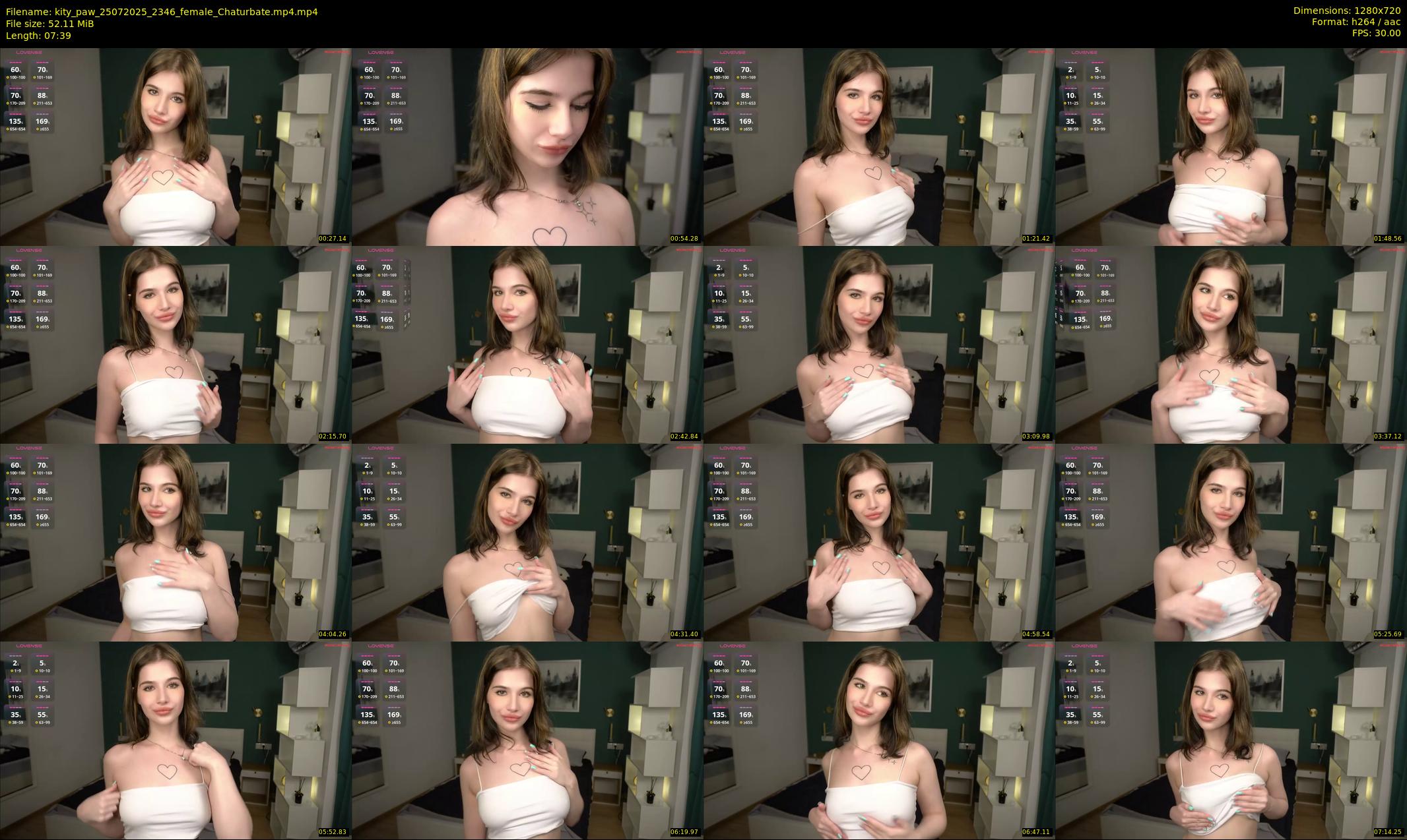 kity_paw — 8 minute Chaturbate female cam show recording, 720p, Jul 25, 2025