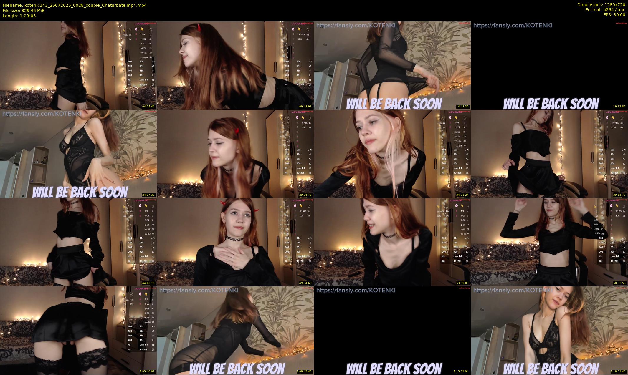 kotenki143 — 84 minute Chaturbate couple cam show recording, 720p, Jul 26, 2025