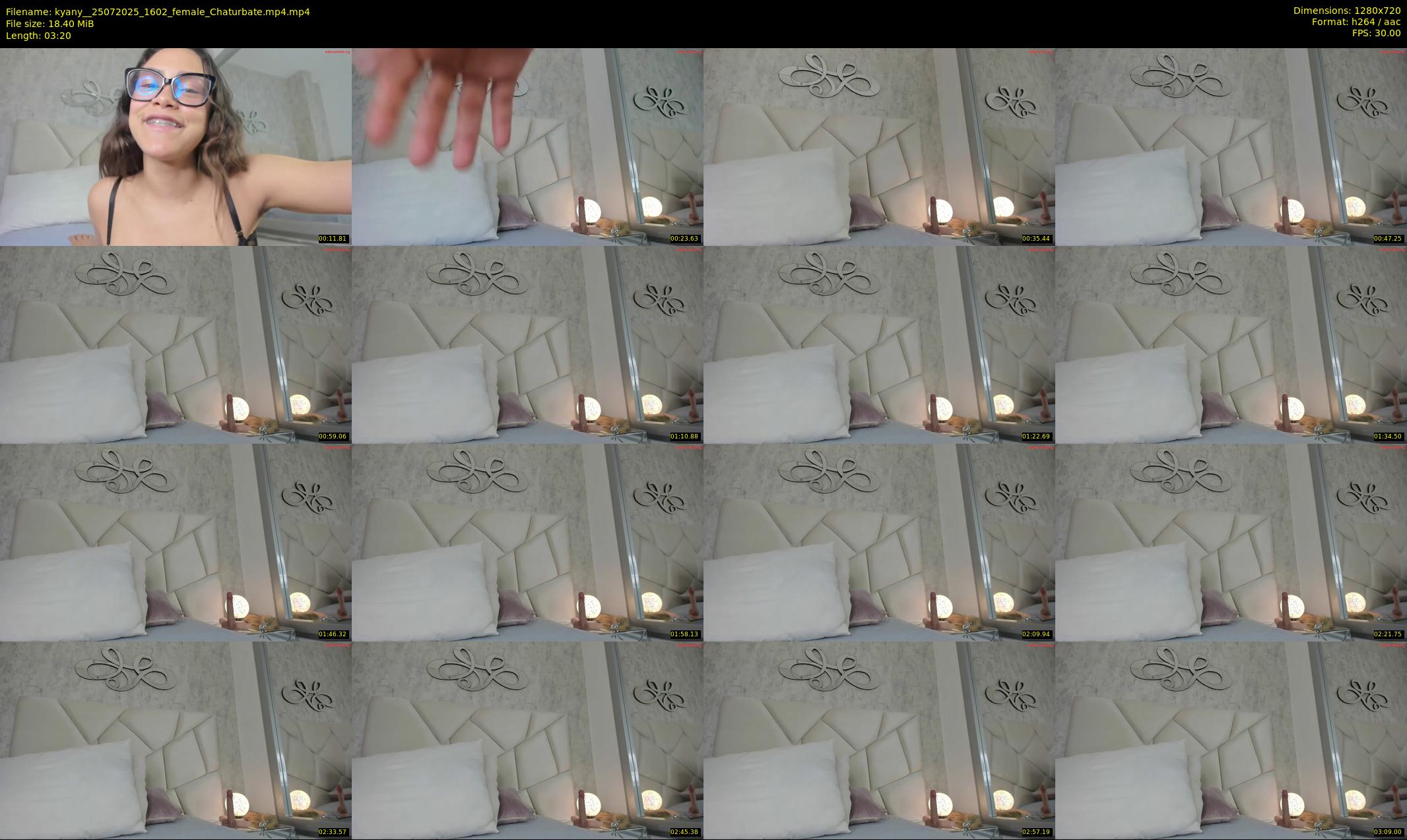 kyany_ — 4 minute Chaturbate female cam show recording, 720p, Jul 25, 2025