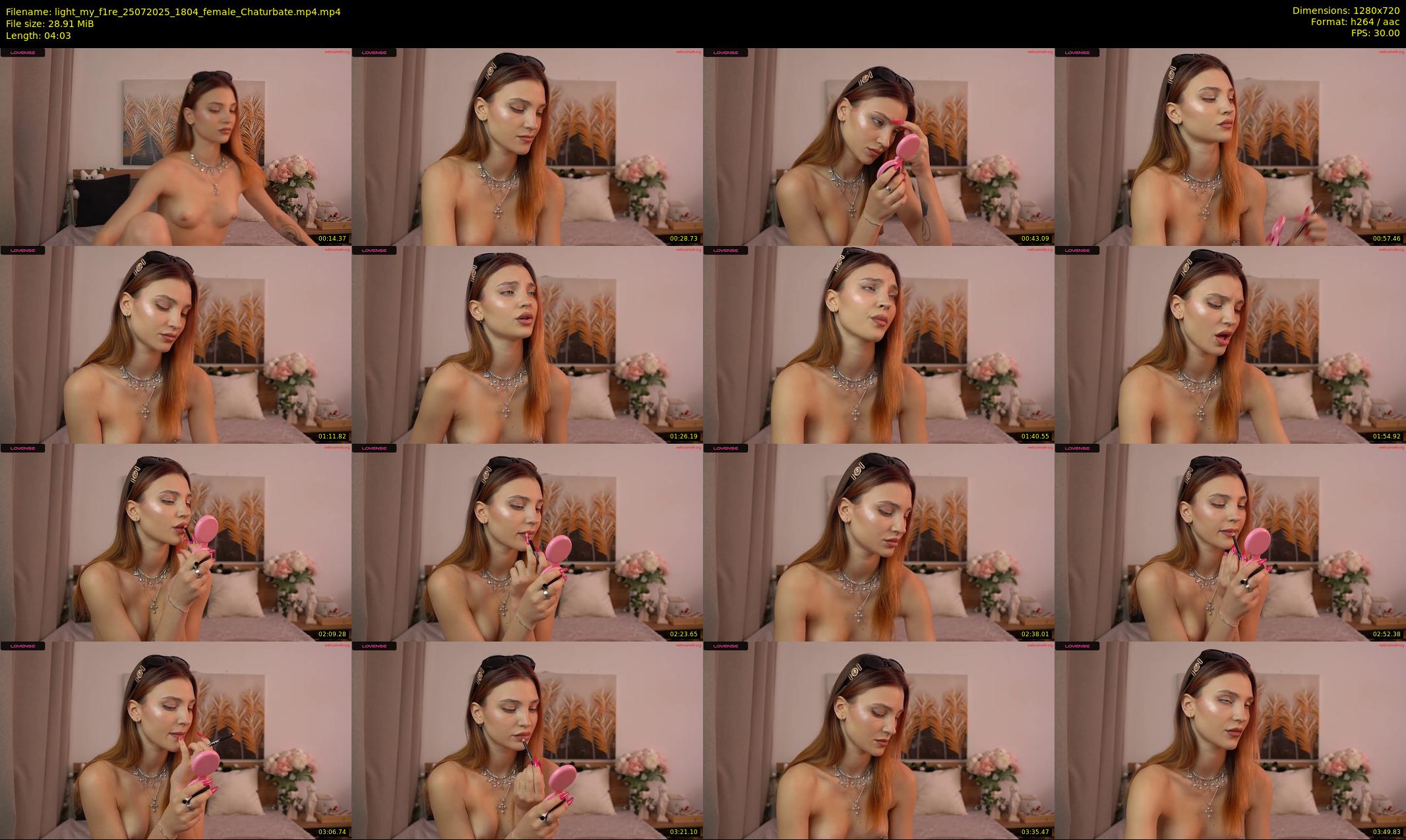 light_my_f1re — 5 minute Chaturbate female cam show recording, 720p, Jul 25, 2025