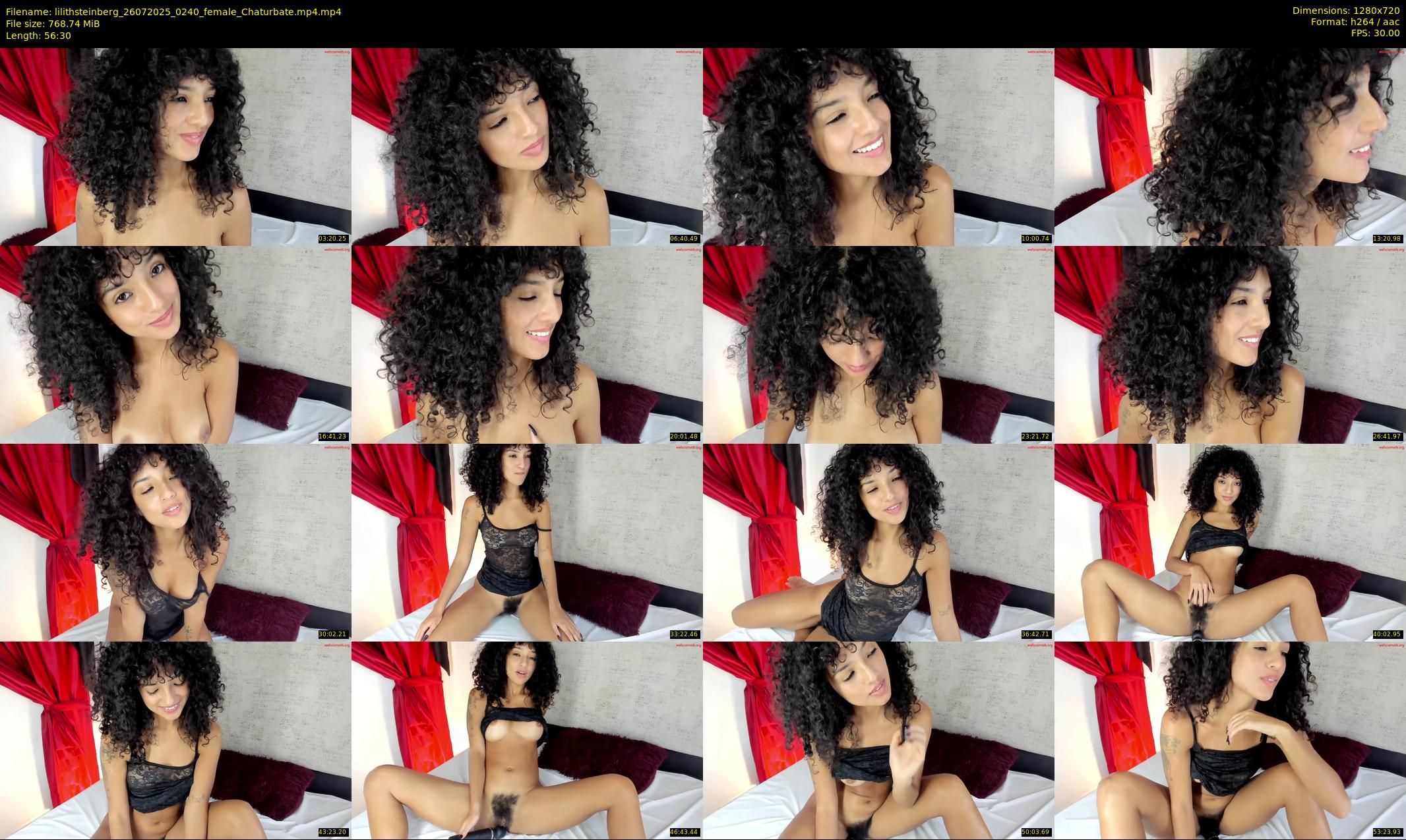 lilithsteinberg — 57 minute Chaturbate female cam show recording, 720p, Jul 26, 2025