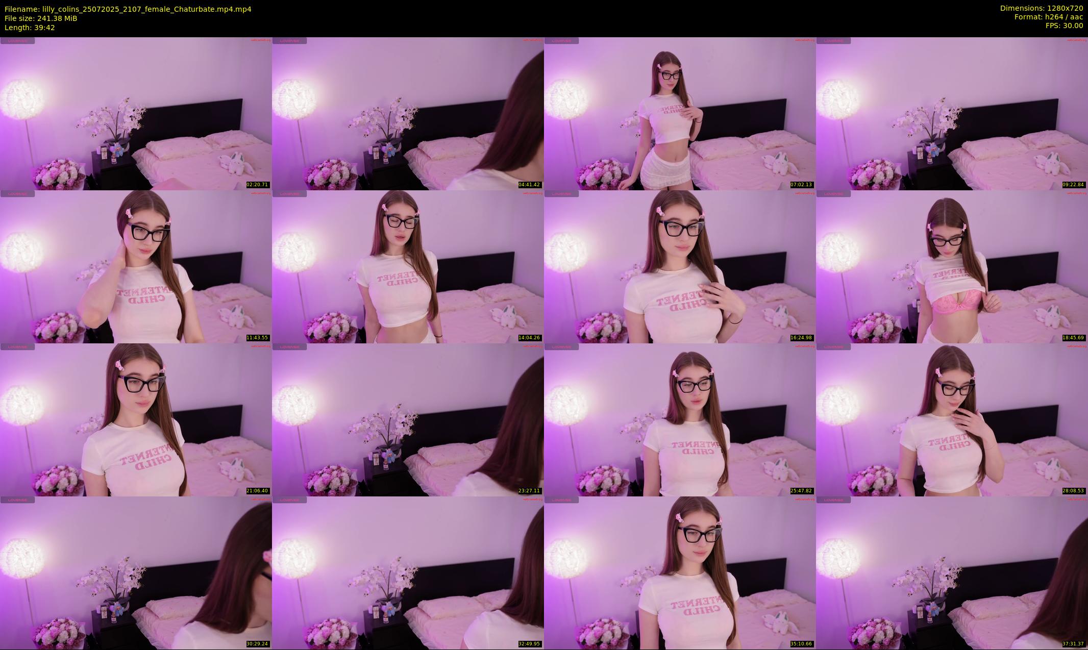lilly_colins — 40 minute Chaturbate female cam show recording, 720p, Jul 25, 2025