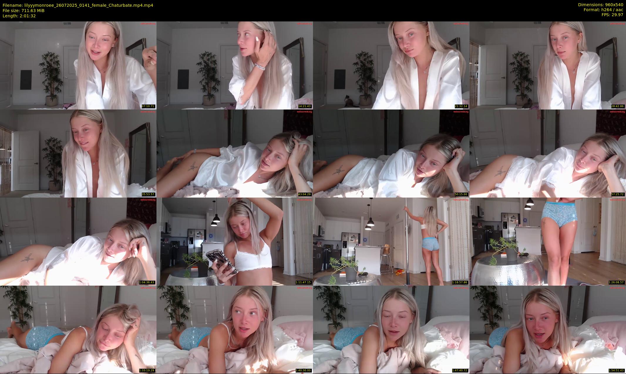 lilyyymonroee — 122 minute Chaturbate female cam show recording, 480p, Jul 26, 2025