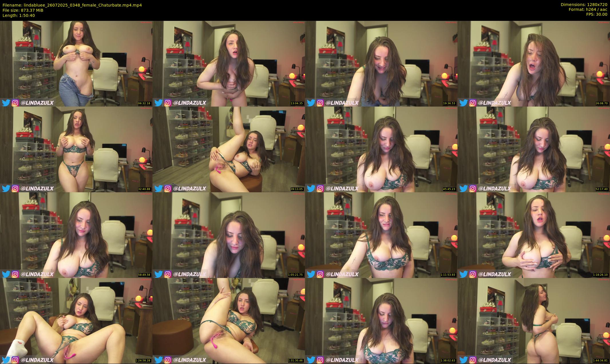 lindabluee — 111 minute Chaturbate female cam show recording, 720p, Jul 26, 2025
