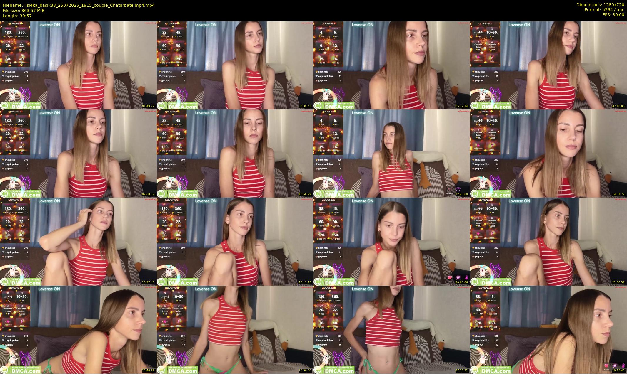 lisi4ka_basik33 — 31 minute Chaturbate couple cam show recording, 720p, Jul 25, 2025
