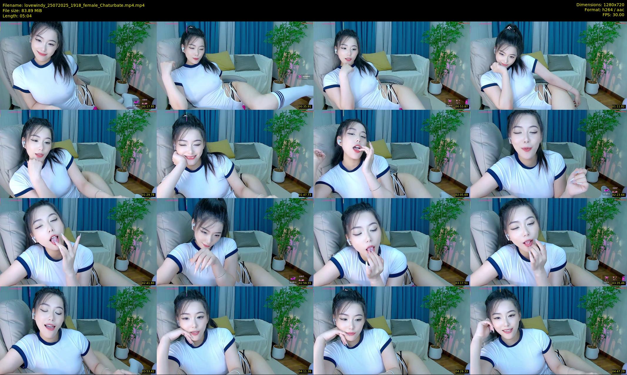 lovewindy — 6 minute Chaturbate female cam show recording, 720p, Jul 25, 2025