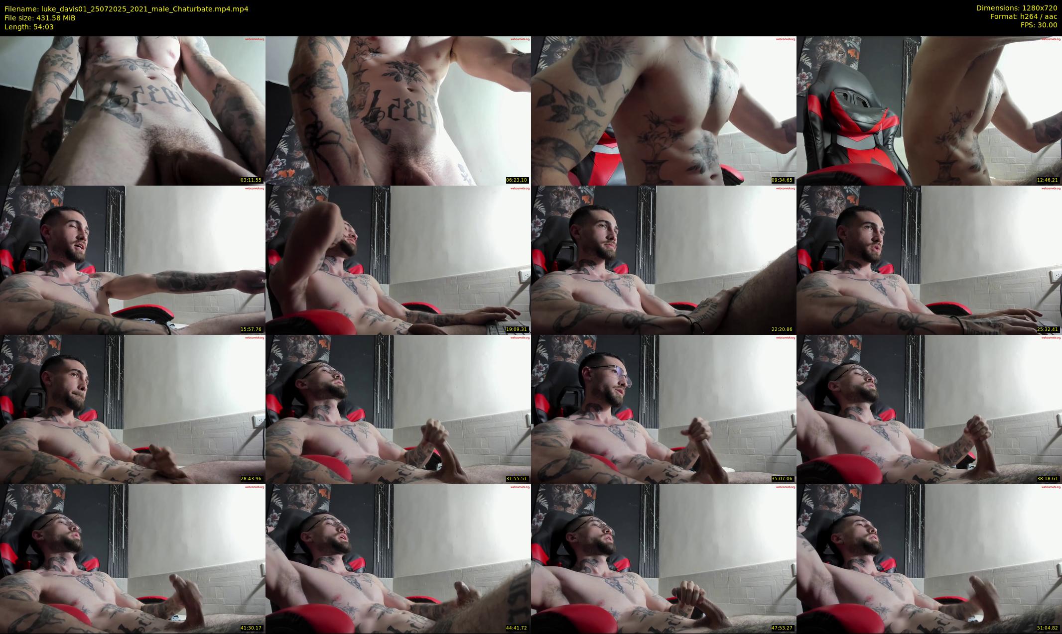 luke_davis01 — 55 minute Chaturbate male cam show recording, 720p, Jul 25, 2025