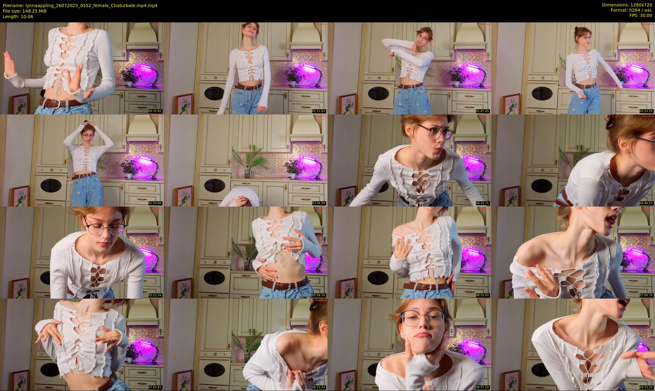 lynnaappling — 11 minute Chaturbate female cam show recording, 720p, Jul 26, 2025