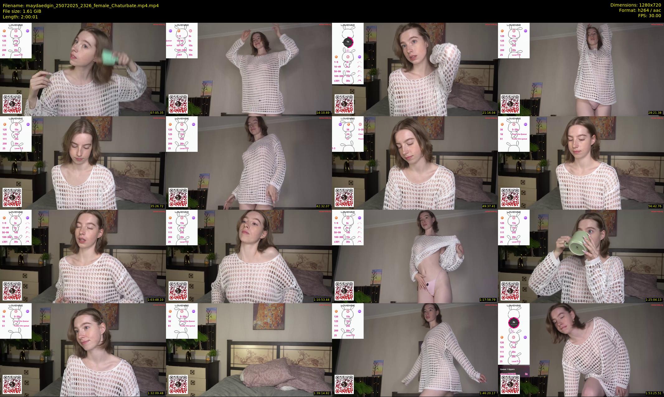 maydaedgin — 121 minute Chaturbate female cam show recording, 720p, Jul 25, 2025