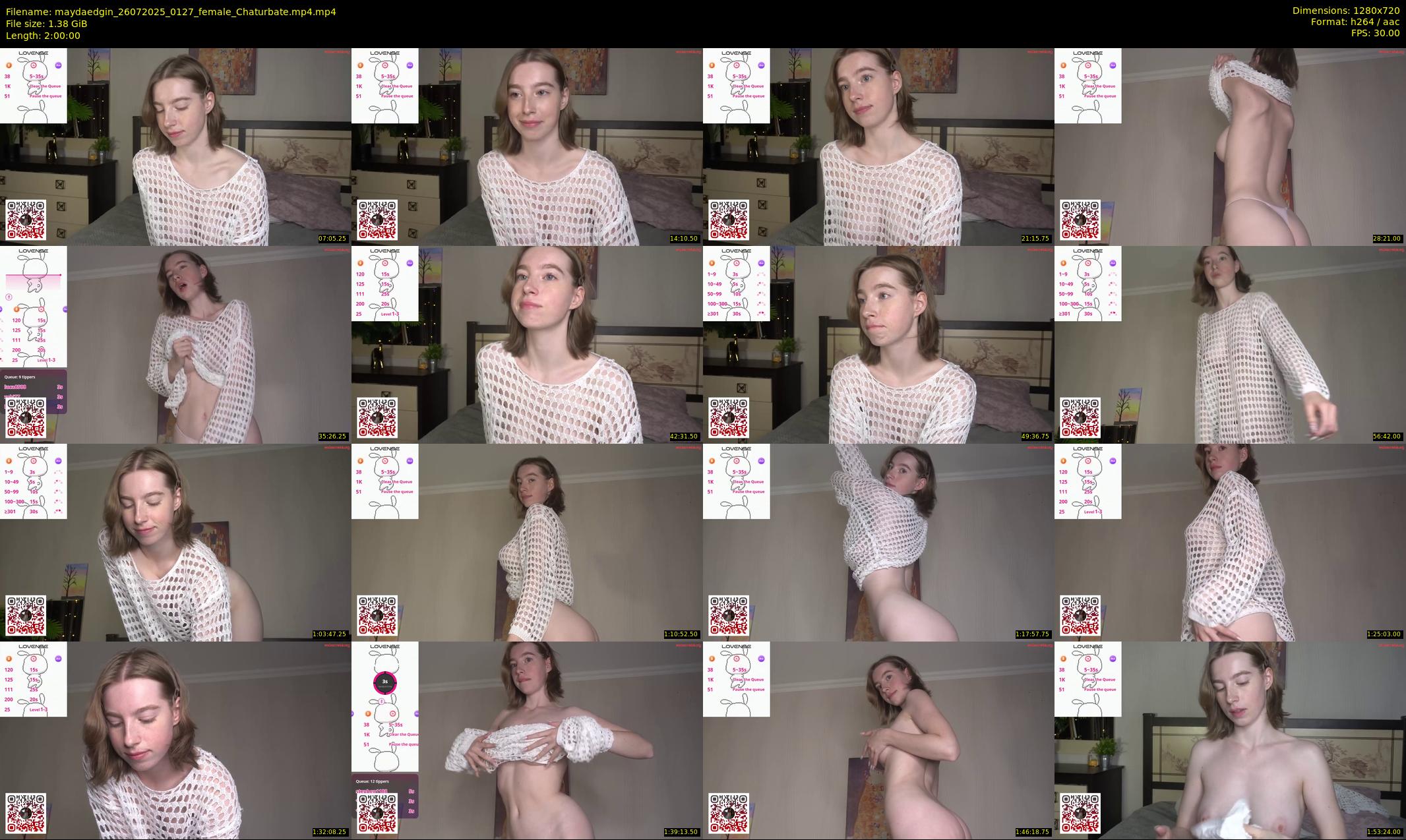 maydaedgin — 120 minute Chaturbate female cam show recording, 720p, Jul 26, 2025