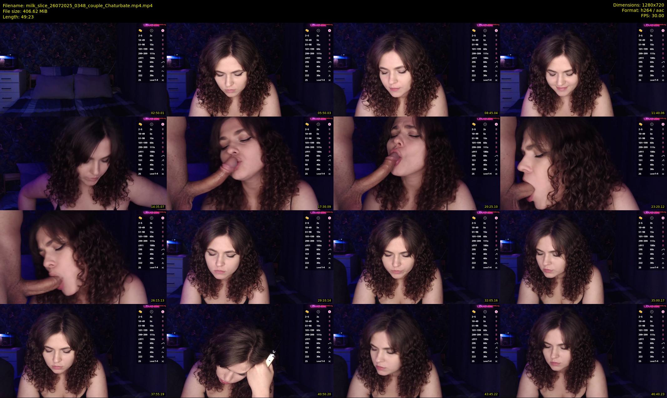 milk_slice — 50 minute Chaturbate couple cam show recording, 720p, Jul 26, 2025