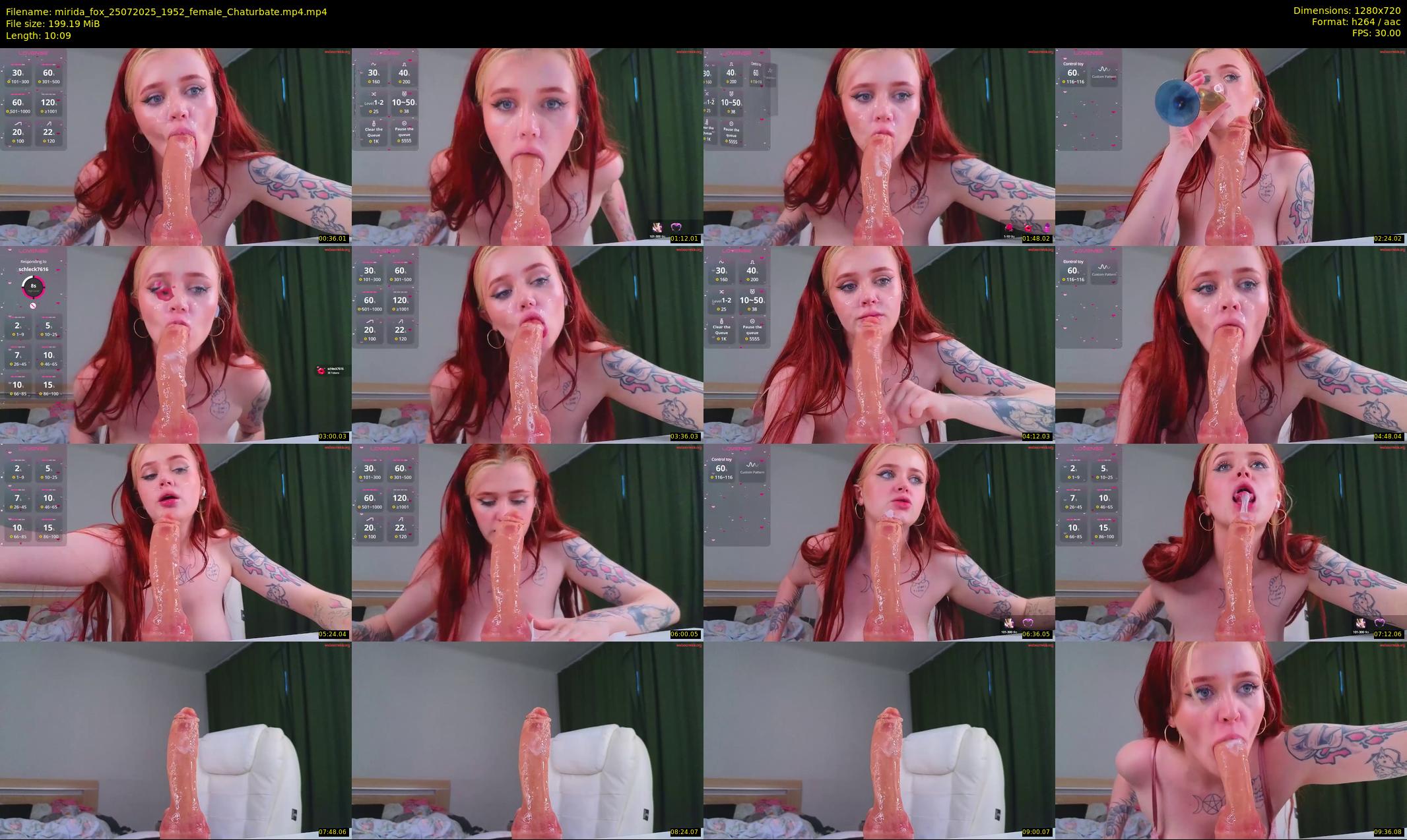 mirida_fox — 11 minute Chaturbate female cam show recording, 720p, Jul 25, 2025