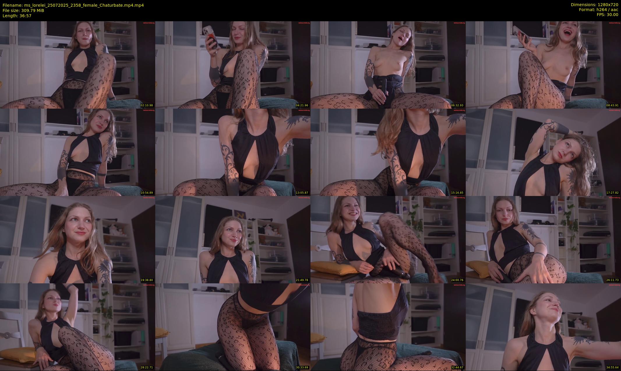 ms_lorelei — 37 minute Chaturbate female cam show recording, 720p, Jul 25, 2025
