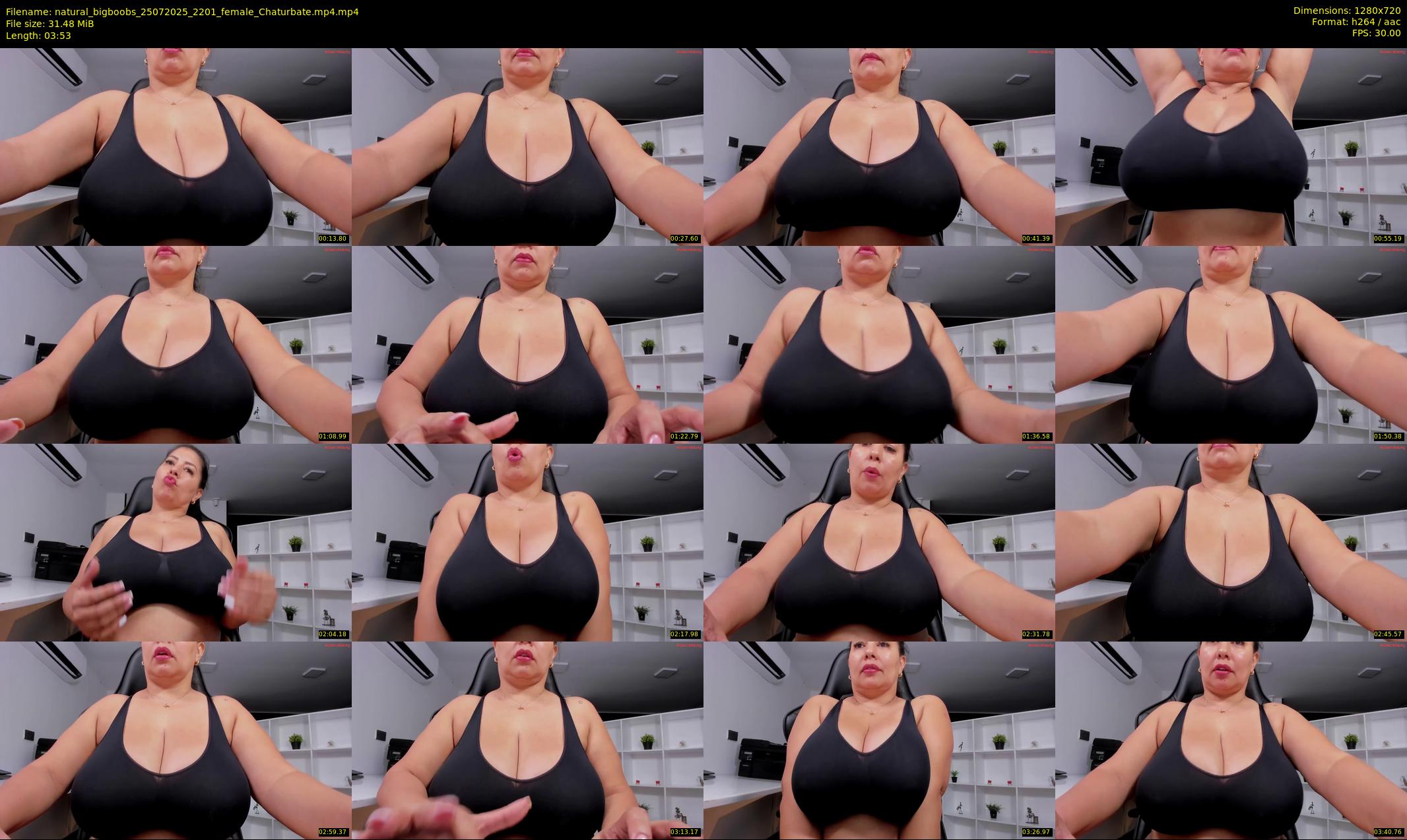 natural_bigboobs — 4 minute Chaturbate female cam show recording, 720p, Jul 25, 2025