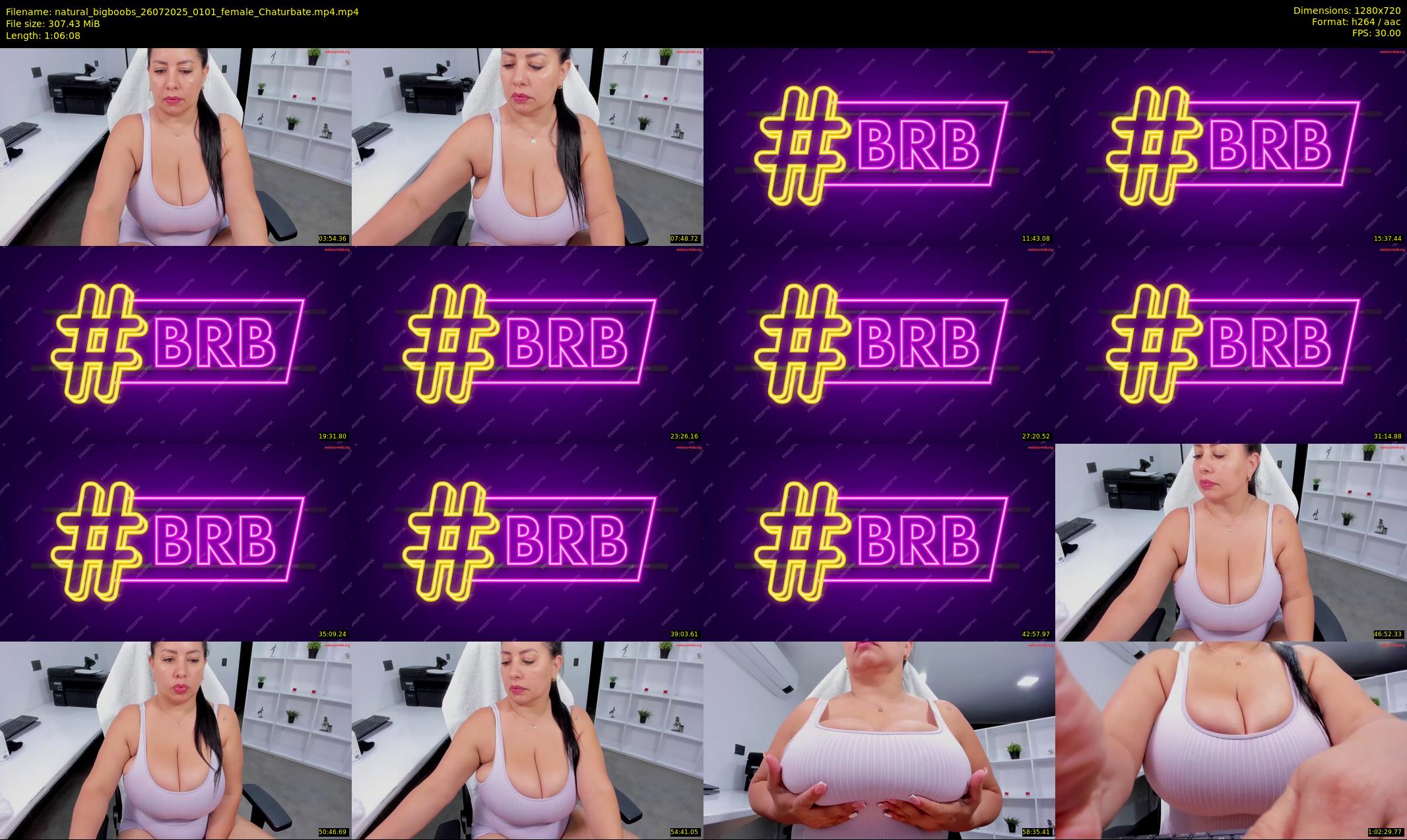 natural_bigboobs — 67 minute Chaturbate female cam show recording, 720p, Jul 26, 2025